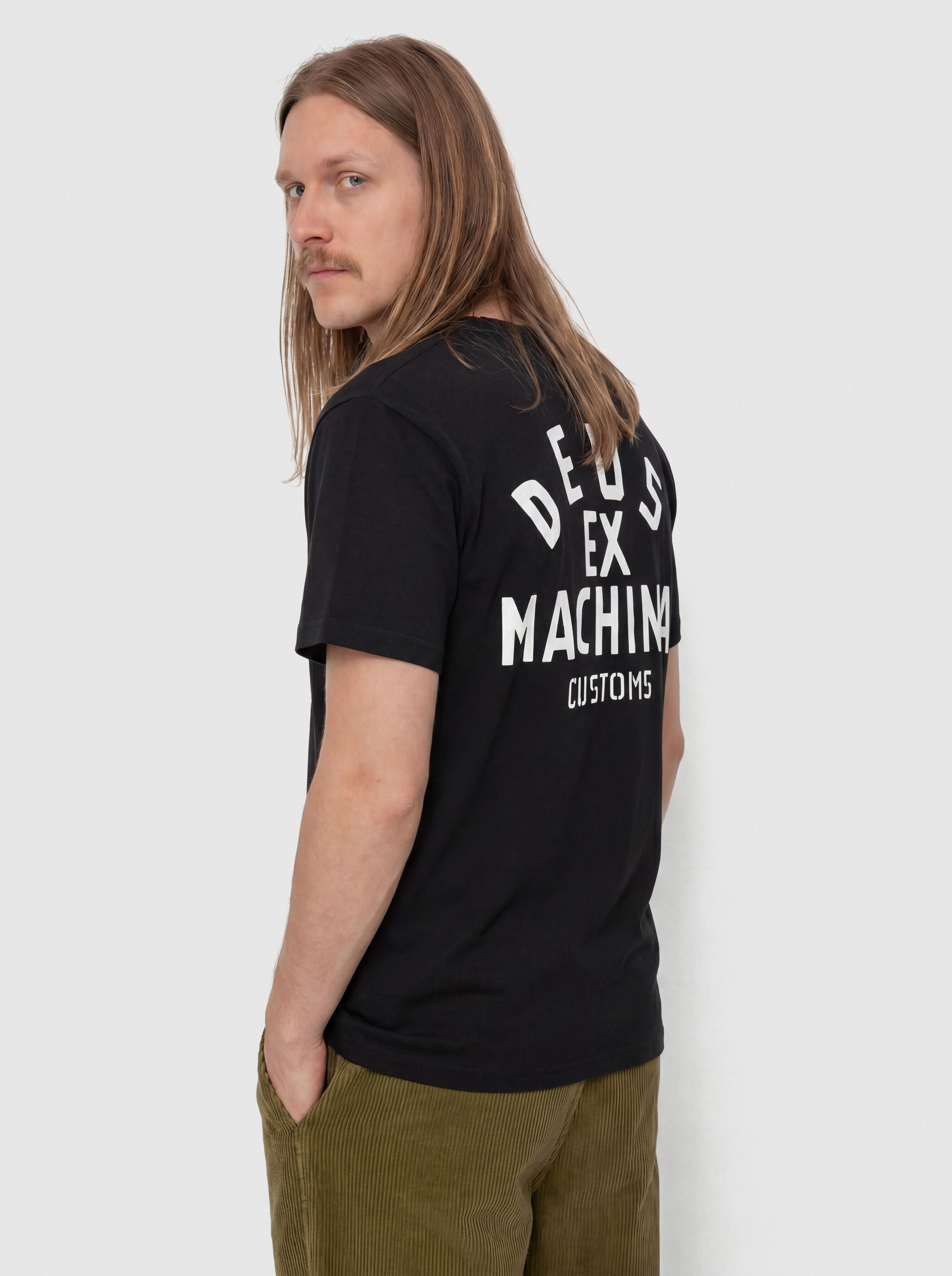 Tričko Deus Ex Machina Pisstin (black)