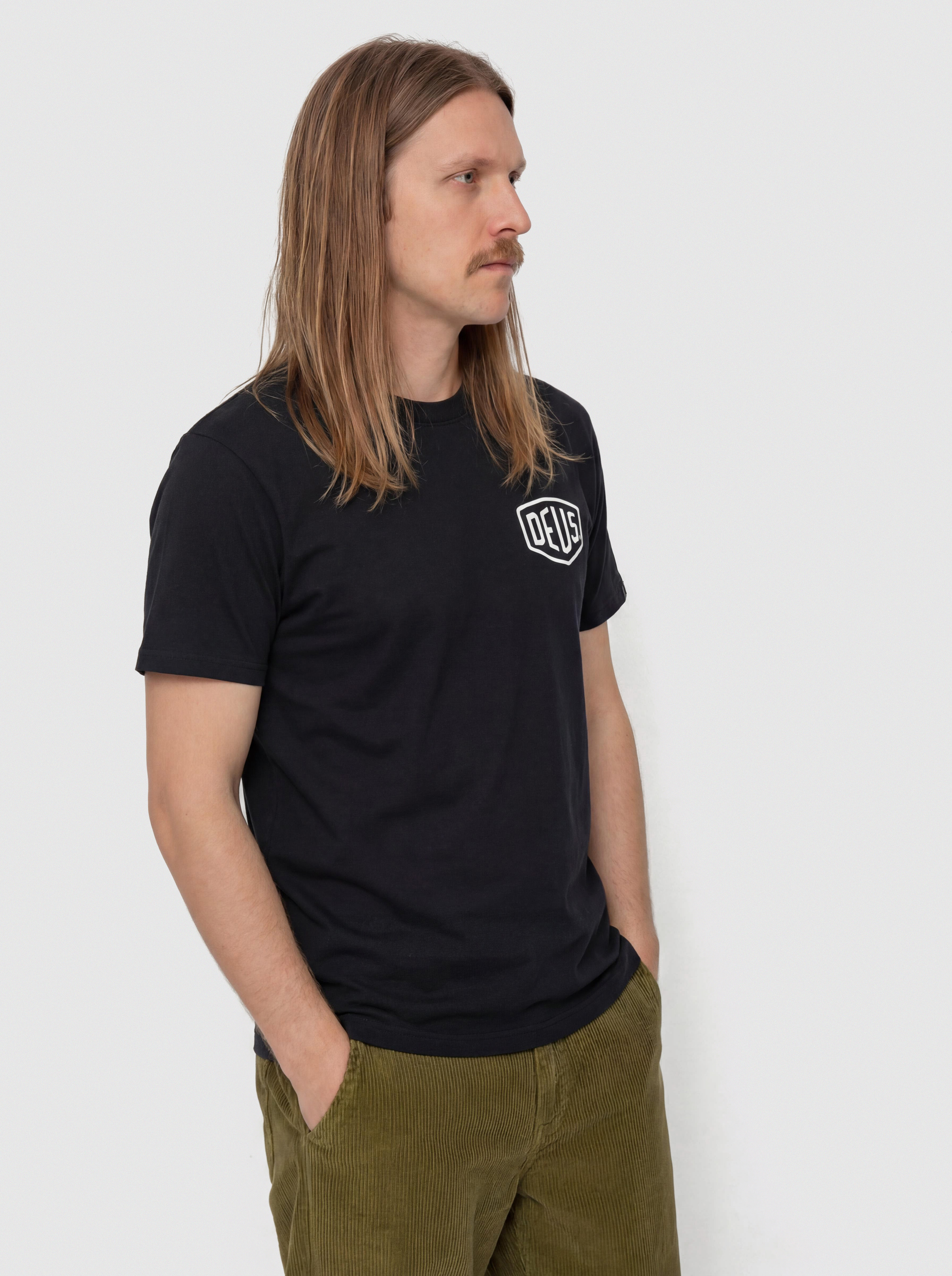 Tričko Deus Ex Machina Carby Pickup (black)