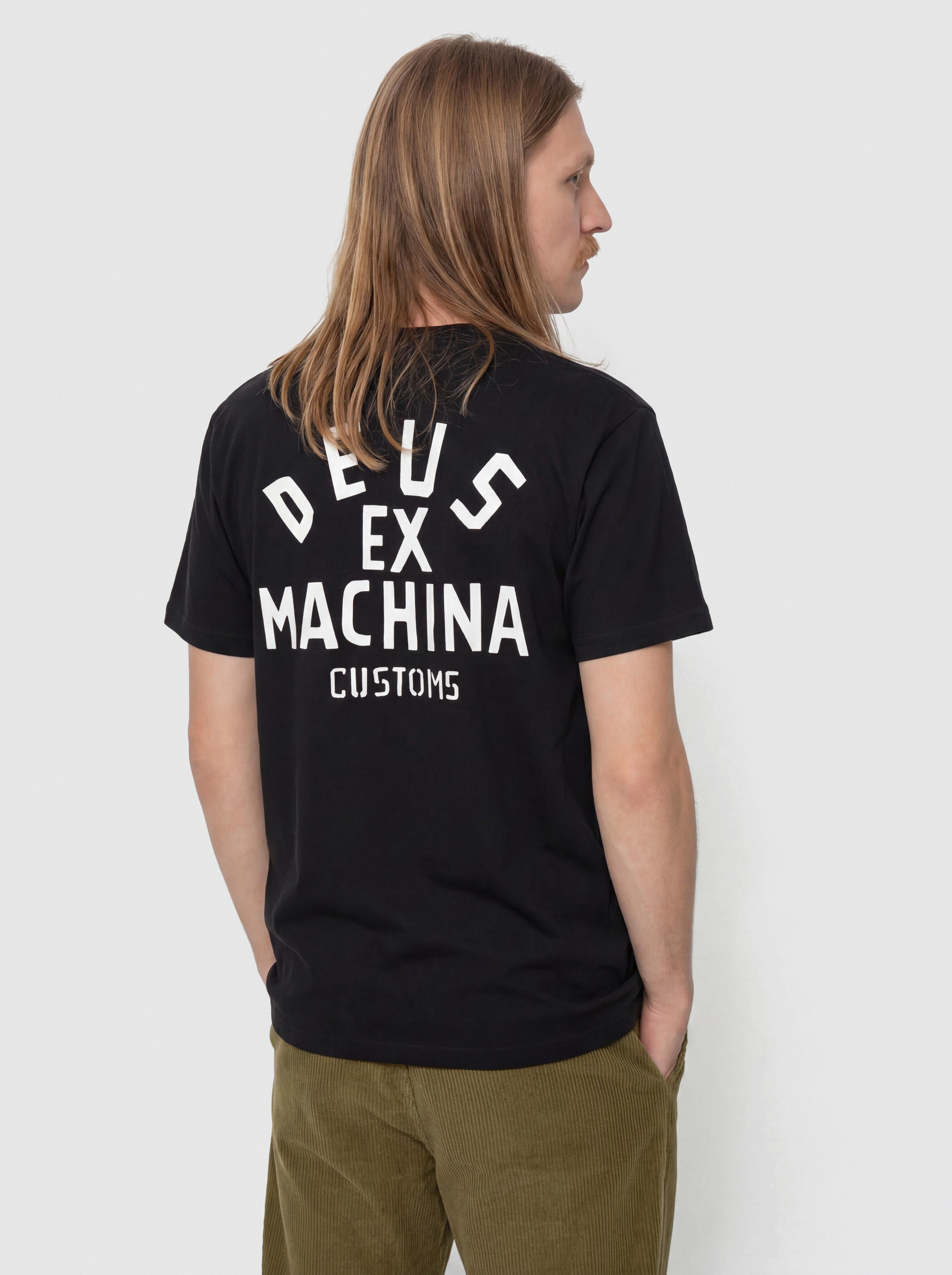 Tričko Deus Ex Machina Pisstin (black)