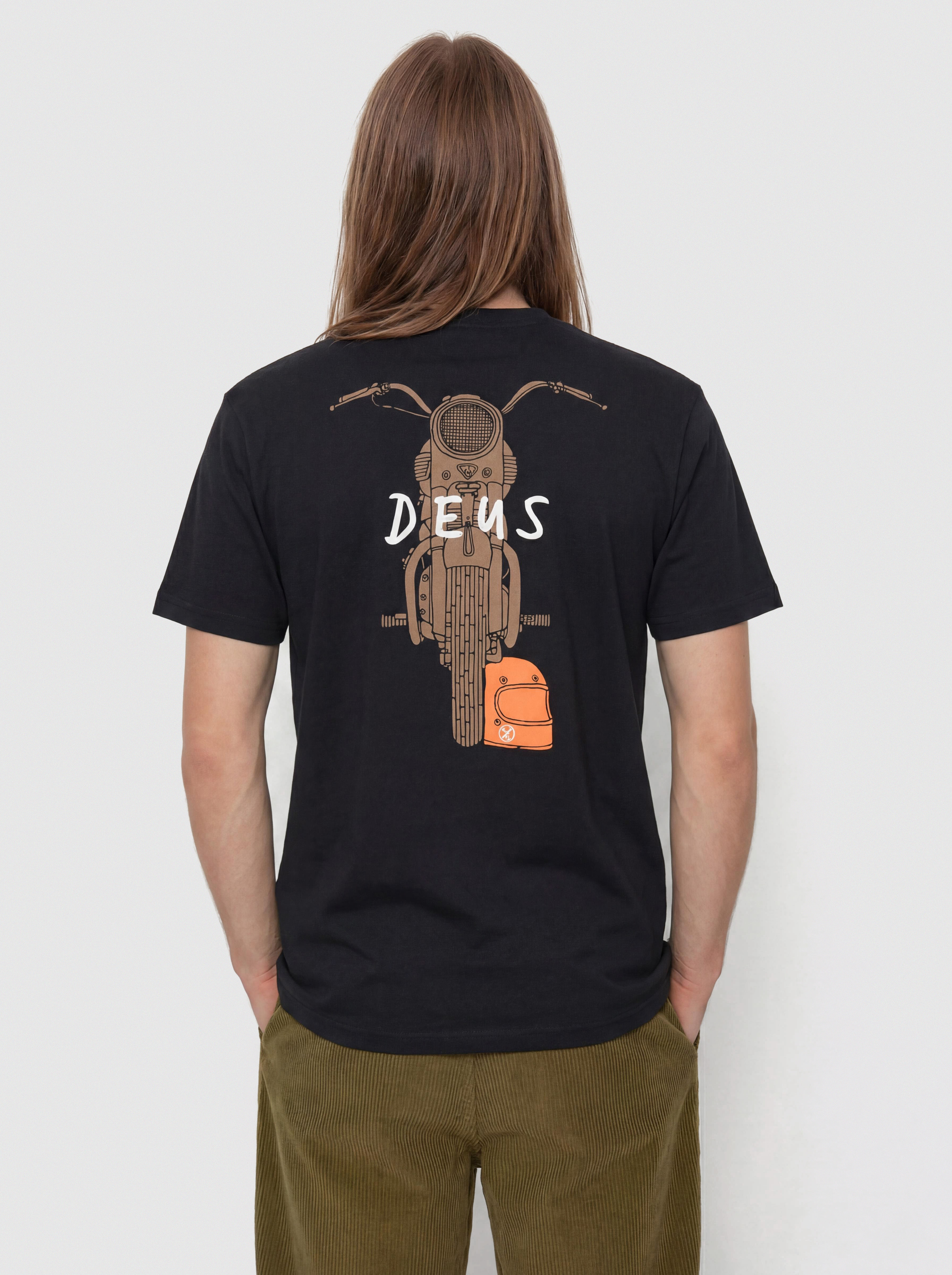 Tričko Deus Ex Machina Frontage (black)