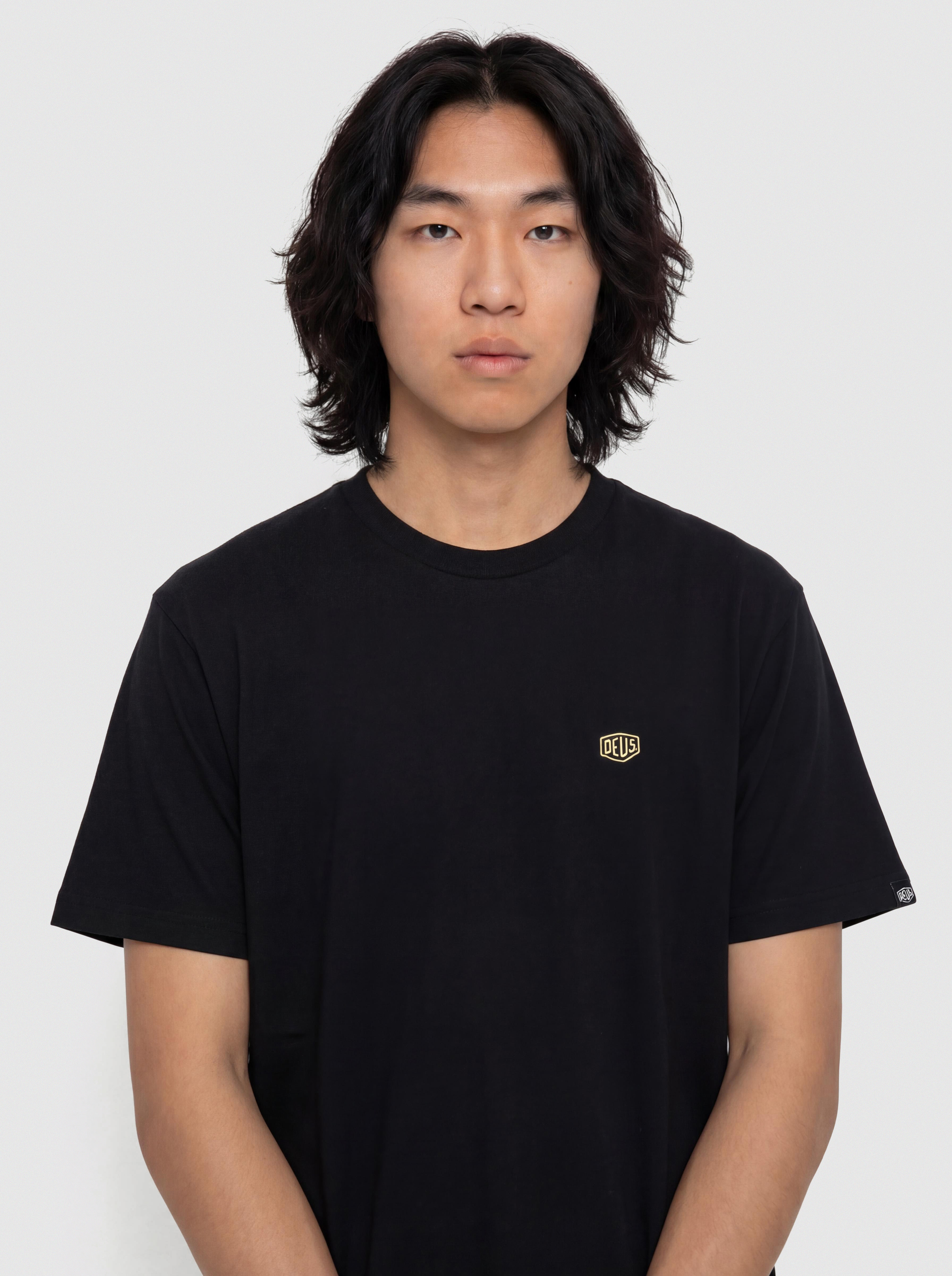 Tričko Deus Ex Machina Shield Standard (black)