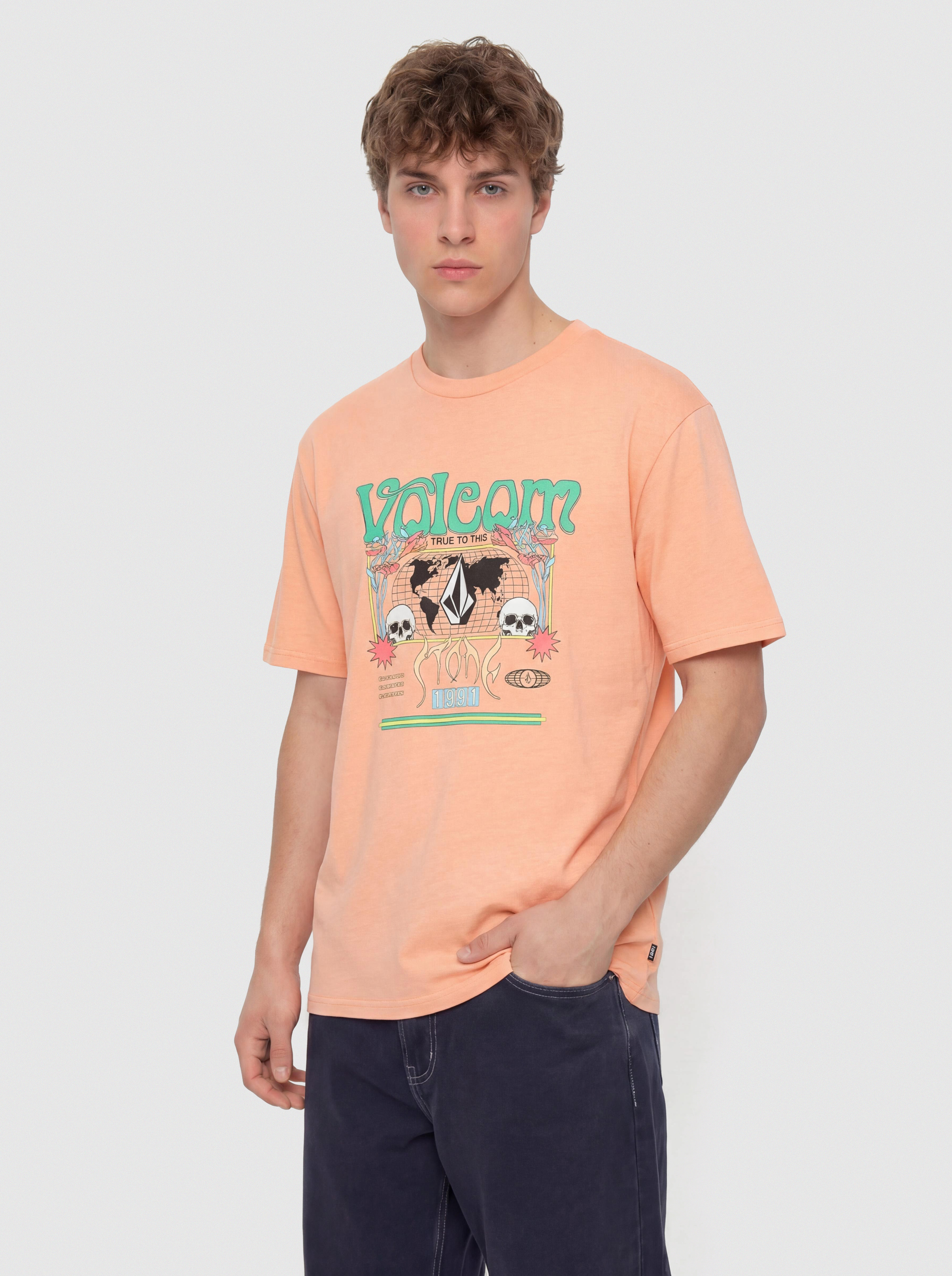 Triu010dko Volcom Worldly Pw (pale peach)