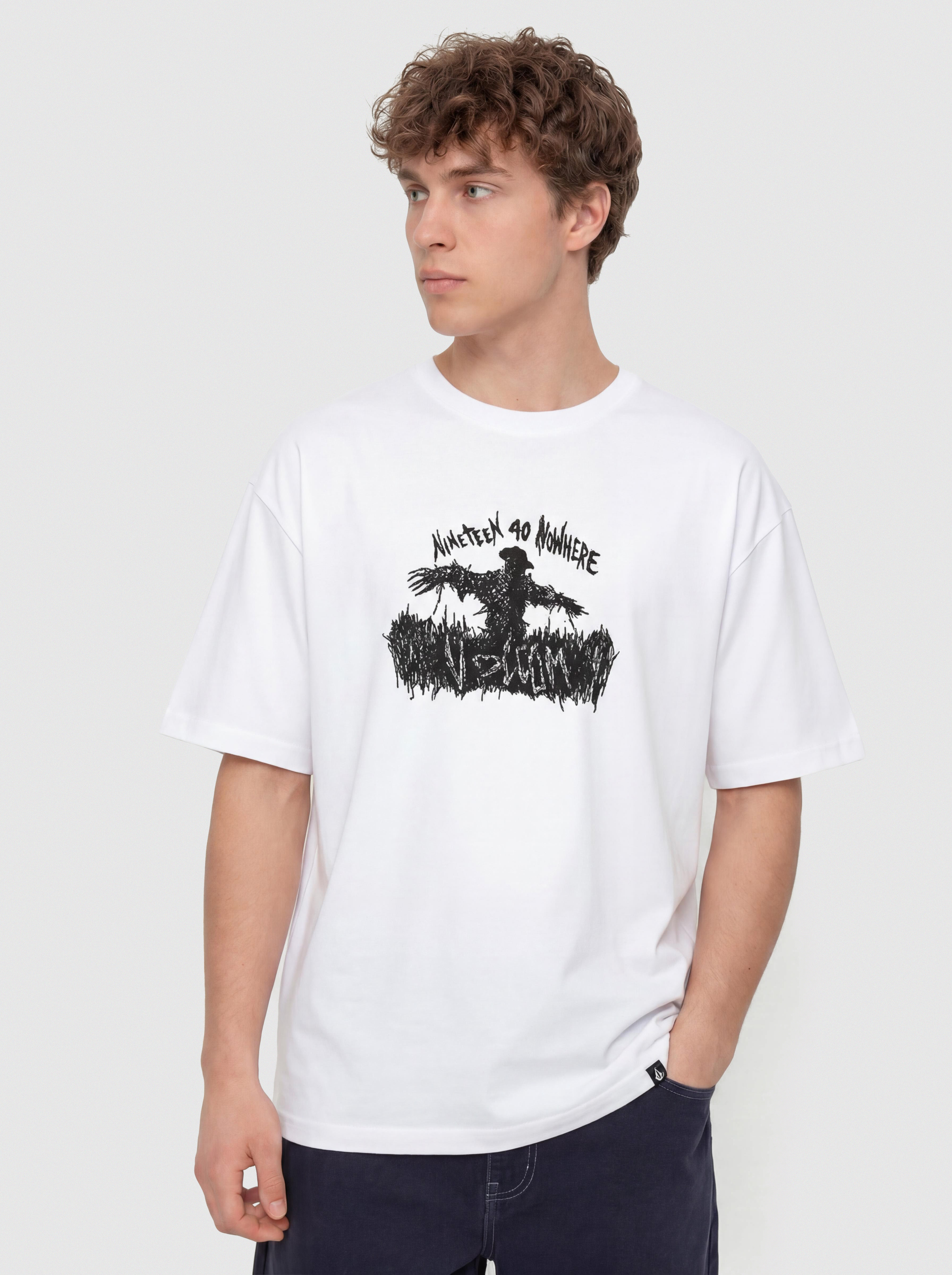 Tričko Volcom Fa Gony Zubizarreta Lse (white)