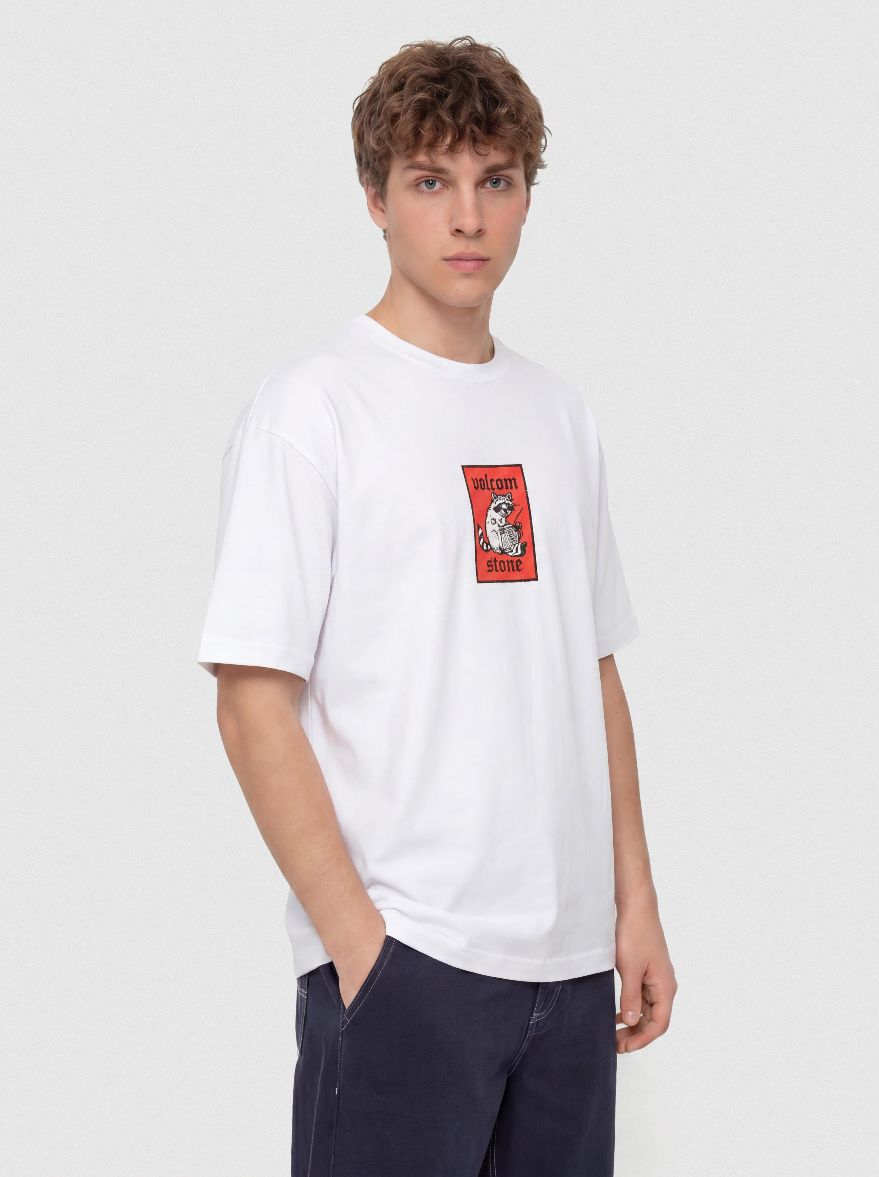 Tričko Volcom Rockout (white)
