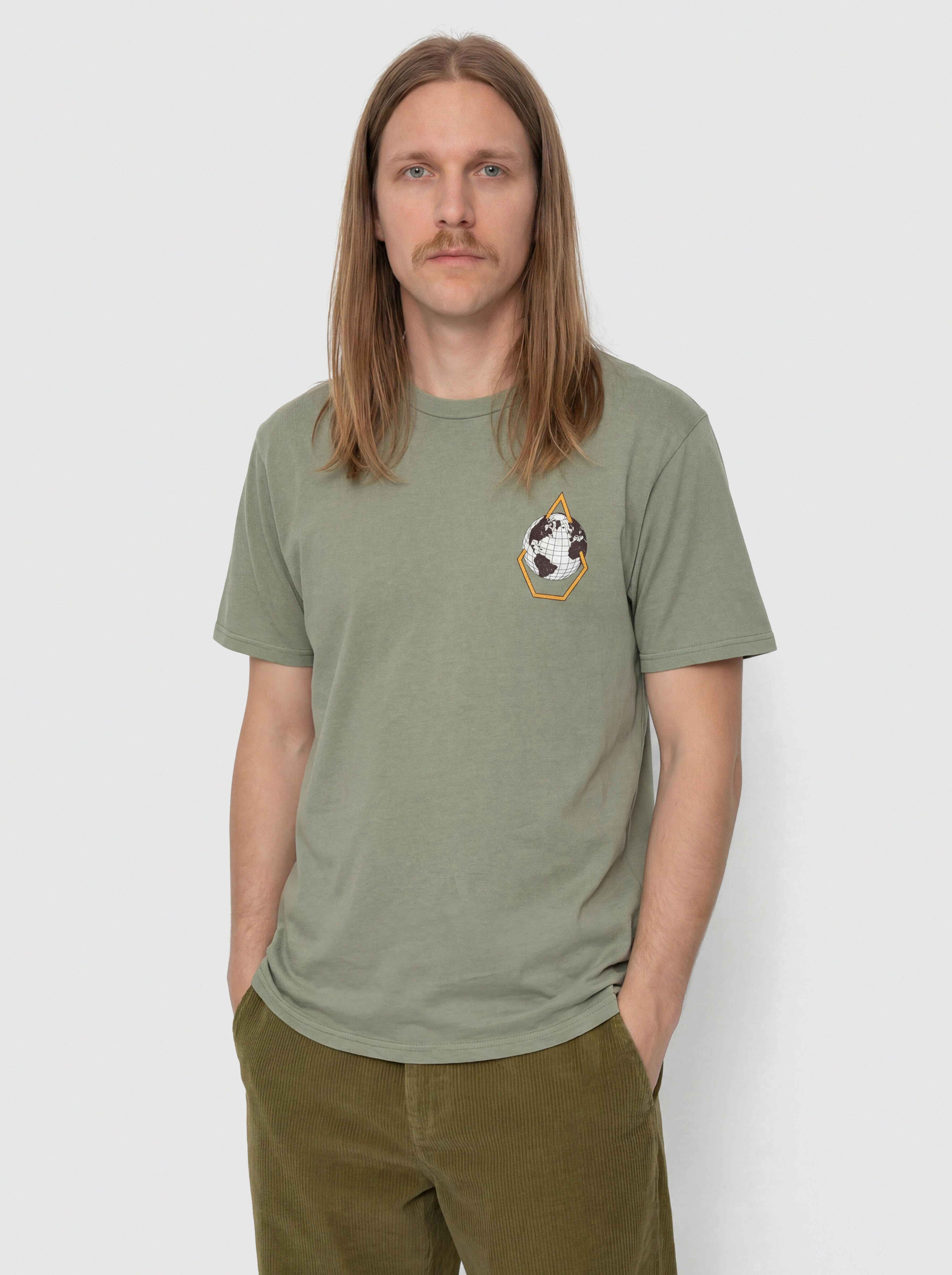 Tričko Volcom Globular (brolive)