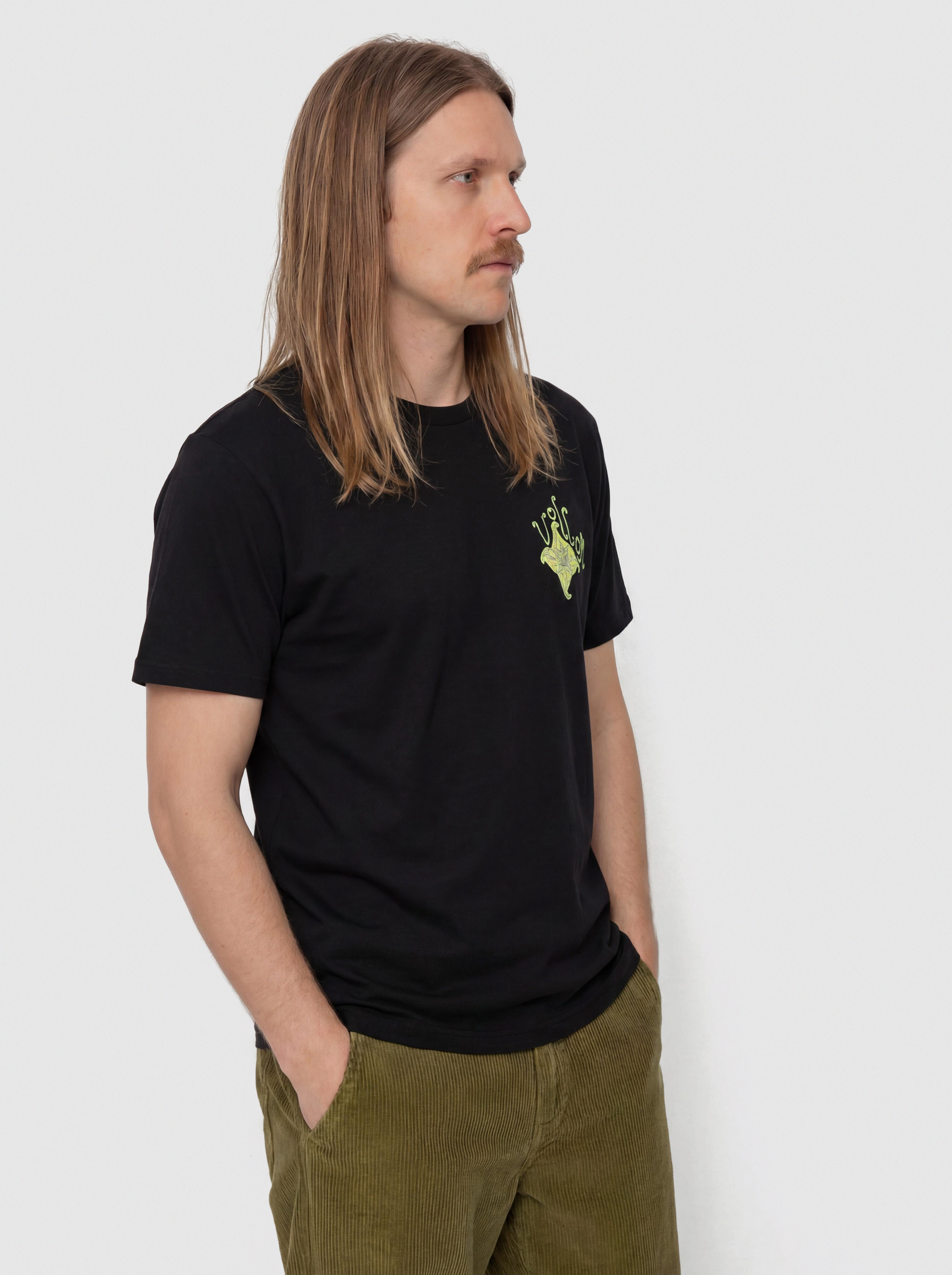 Tričko Volcom Fishystar (black)