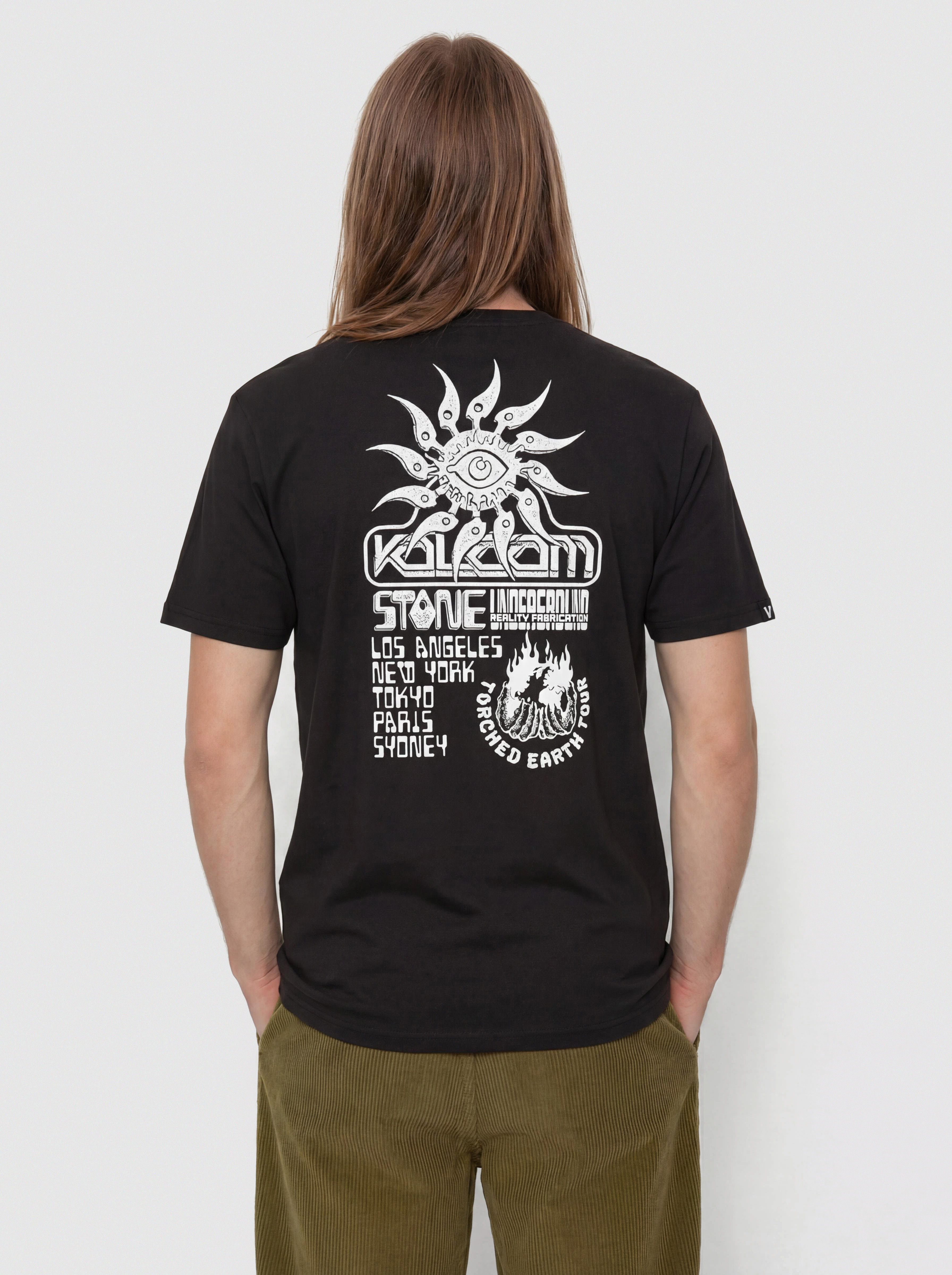 Tričko Volcom Realityfab Bsc (black)
