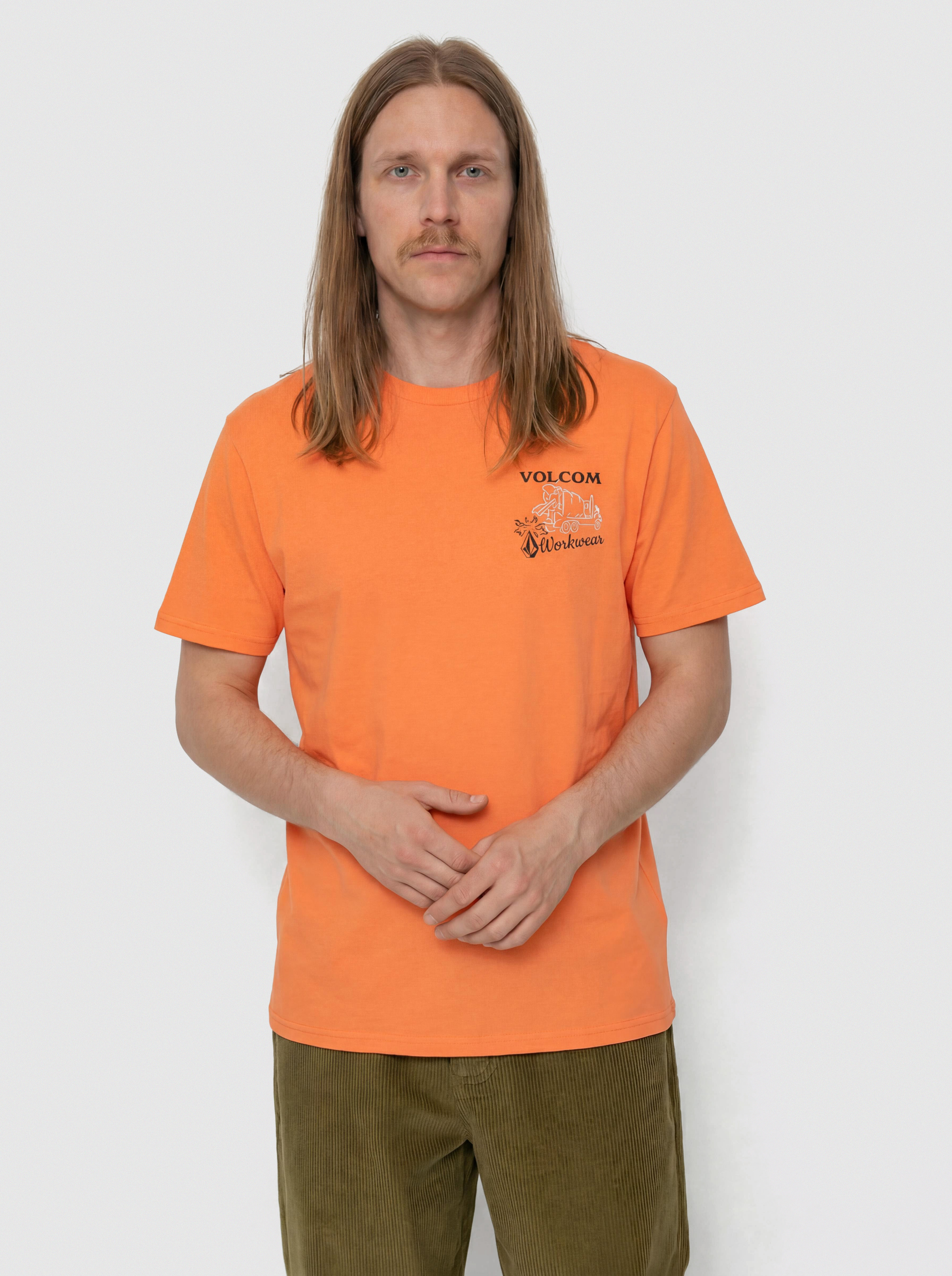 Tričko Volcom Pour Choices Bsc (neon orange)