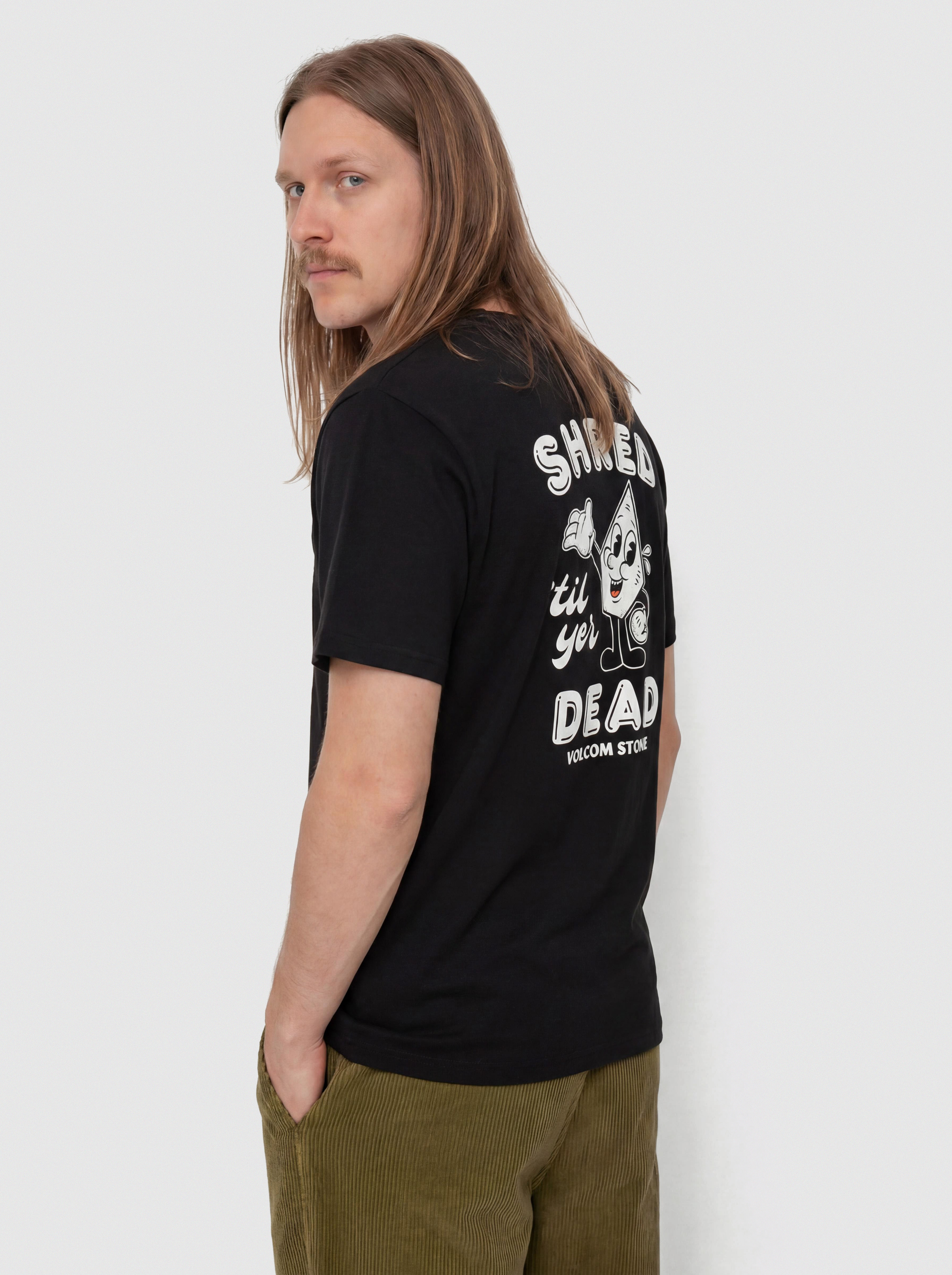 Tričko Volcom Miste Stone Bsc (black)