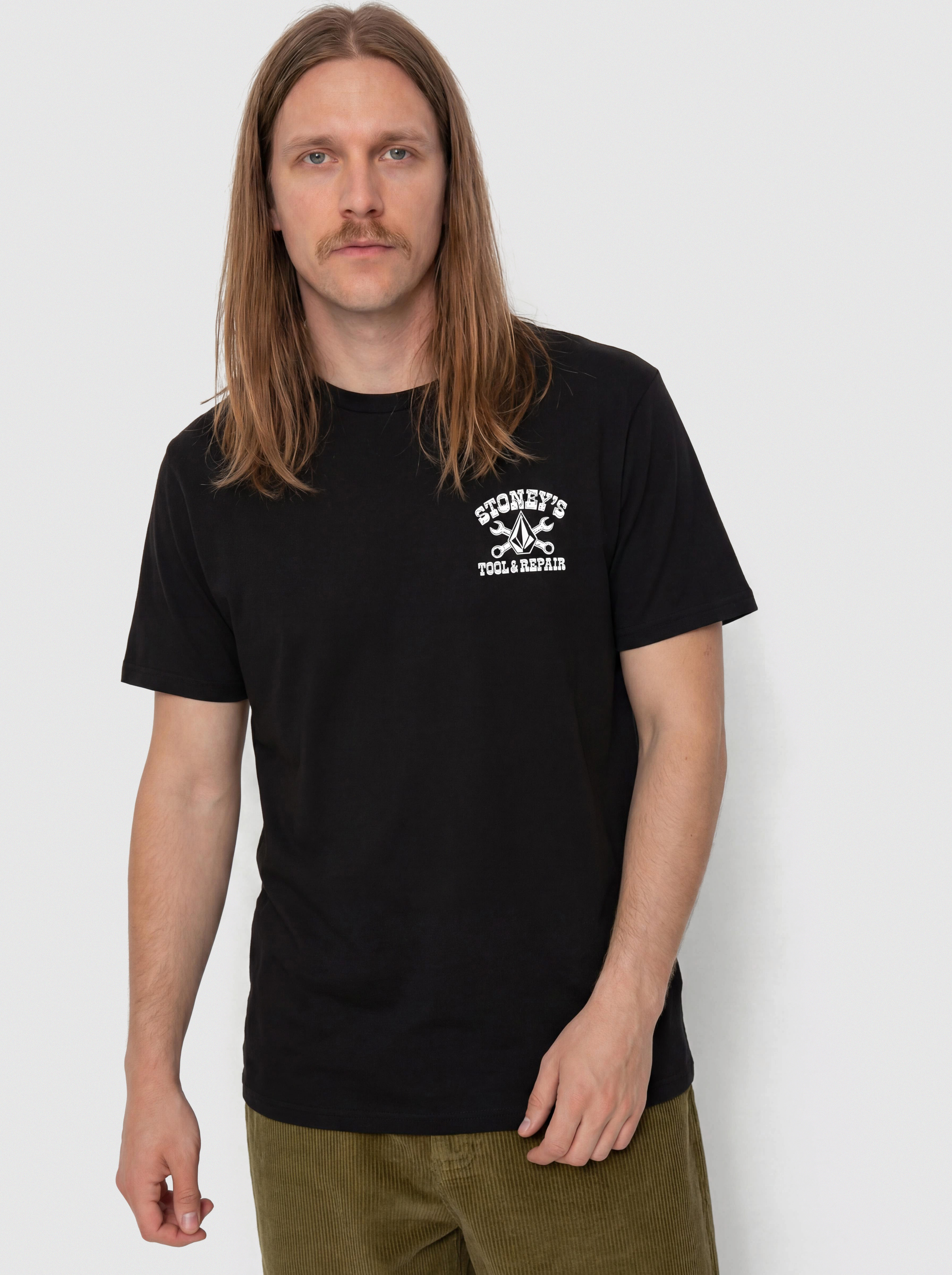Tričko Volcom Stoneys Bsc (black)