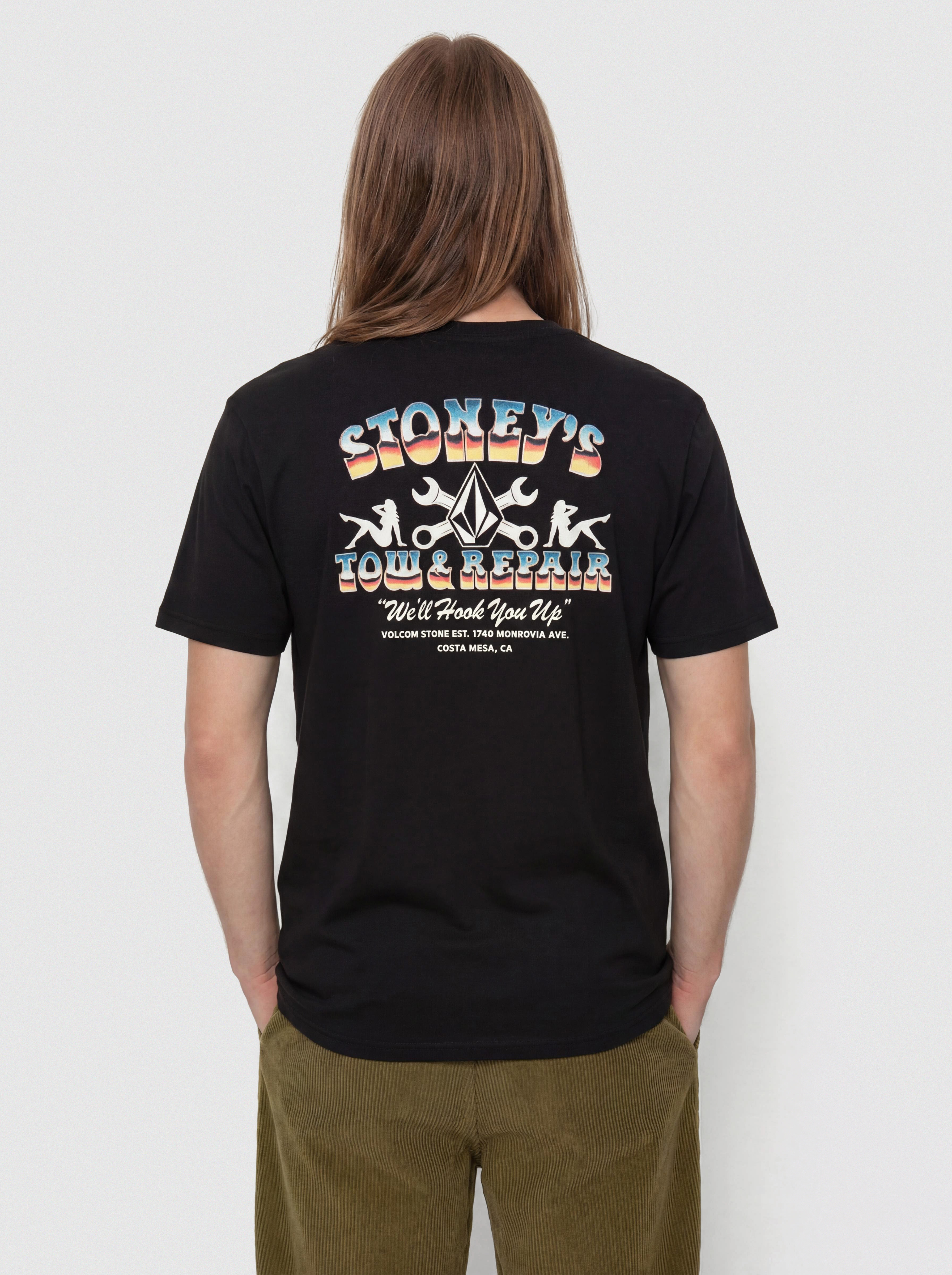 Tričko Volcom Stoneys Bsc (black)