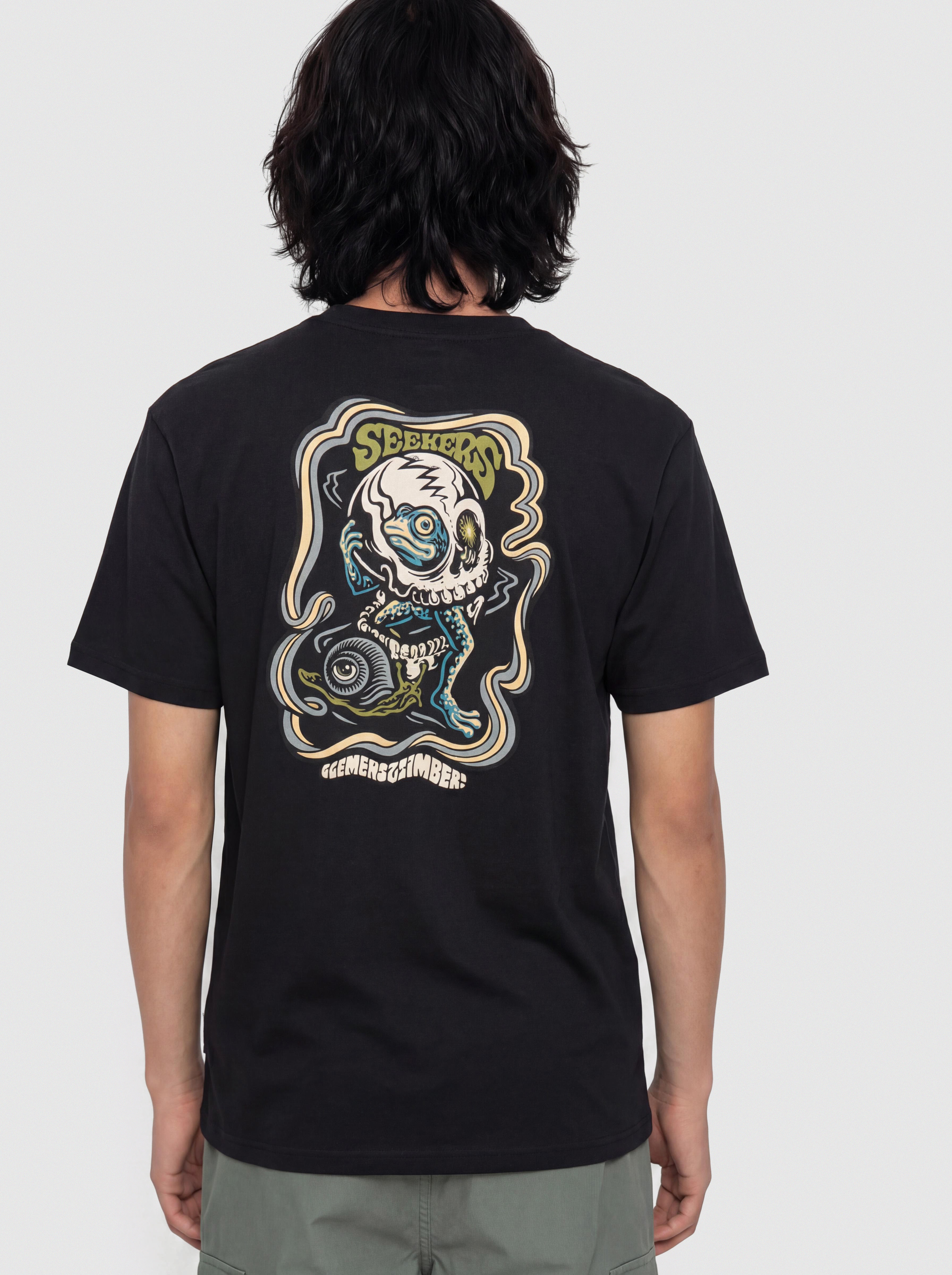 Tričko Element Timber Hermit (off black)