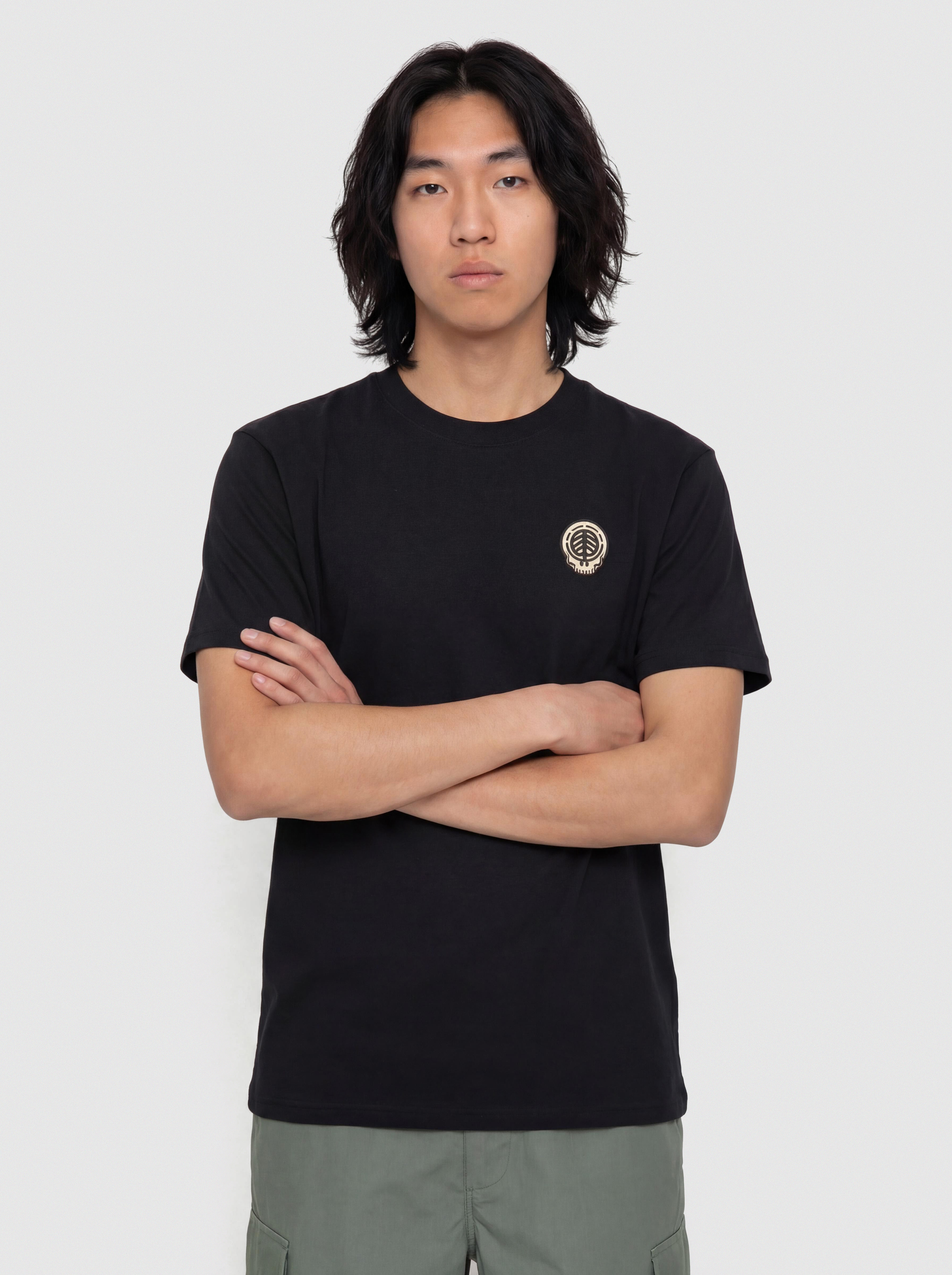 Tričko Element Timber Hermit (off black)