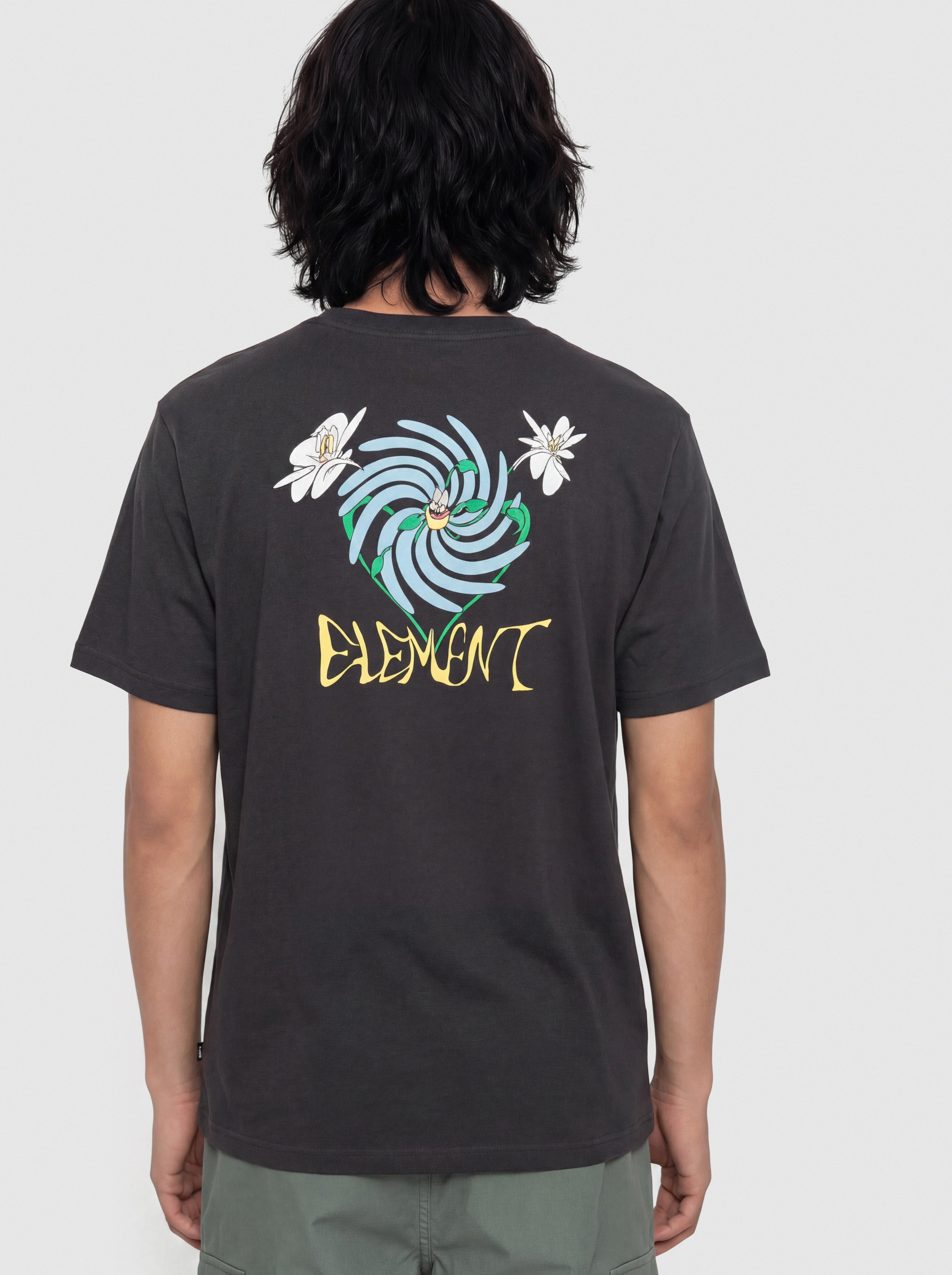 Tričko Element Smile (off black)