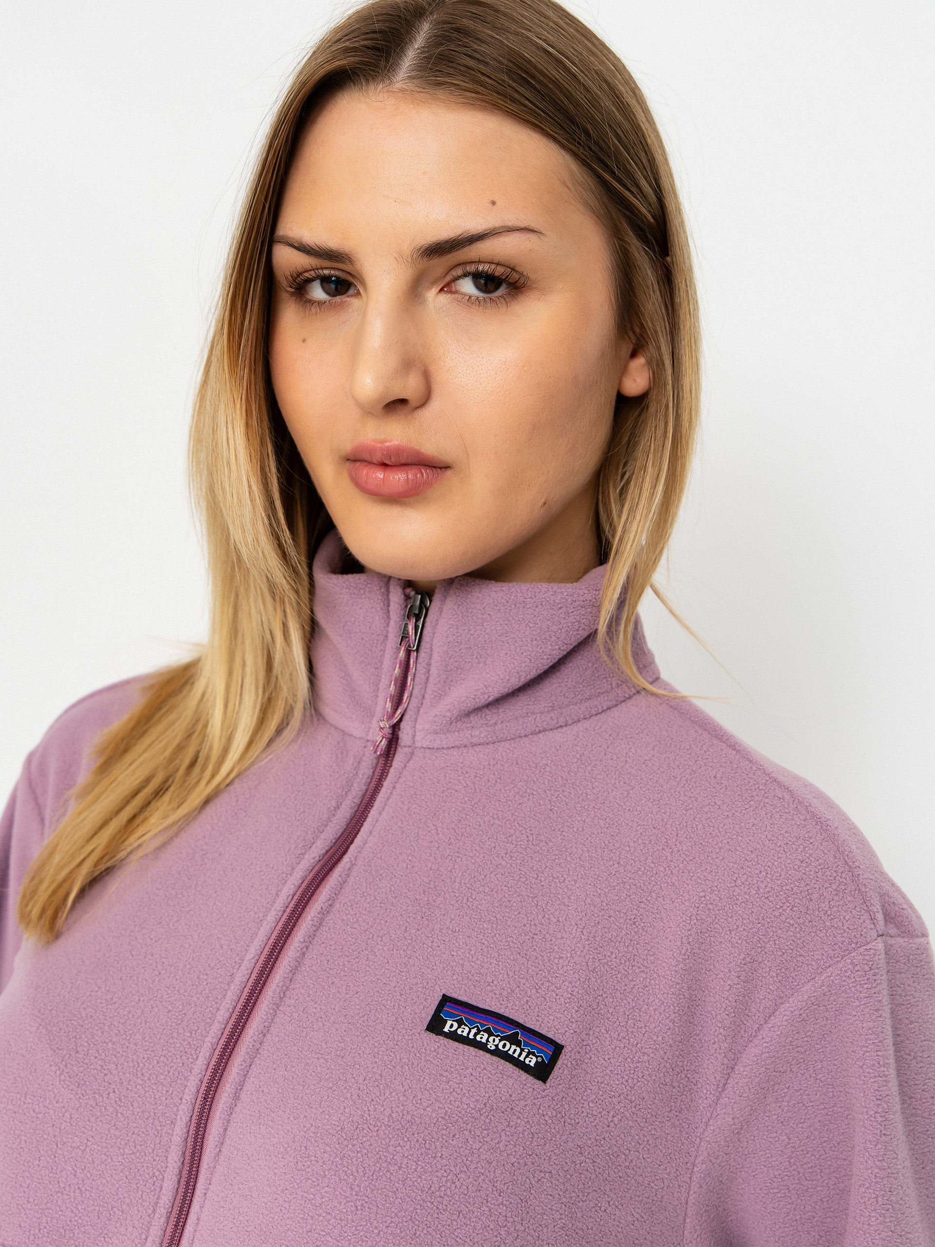Dámský Fleecová mikina Patagonia Micro D 1/2 Zip (light violet)