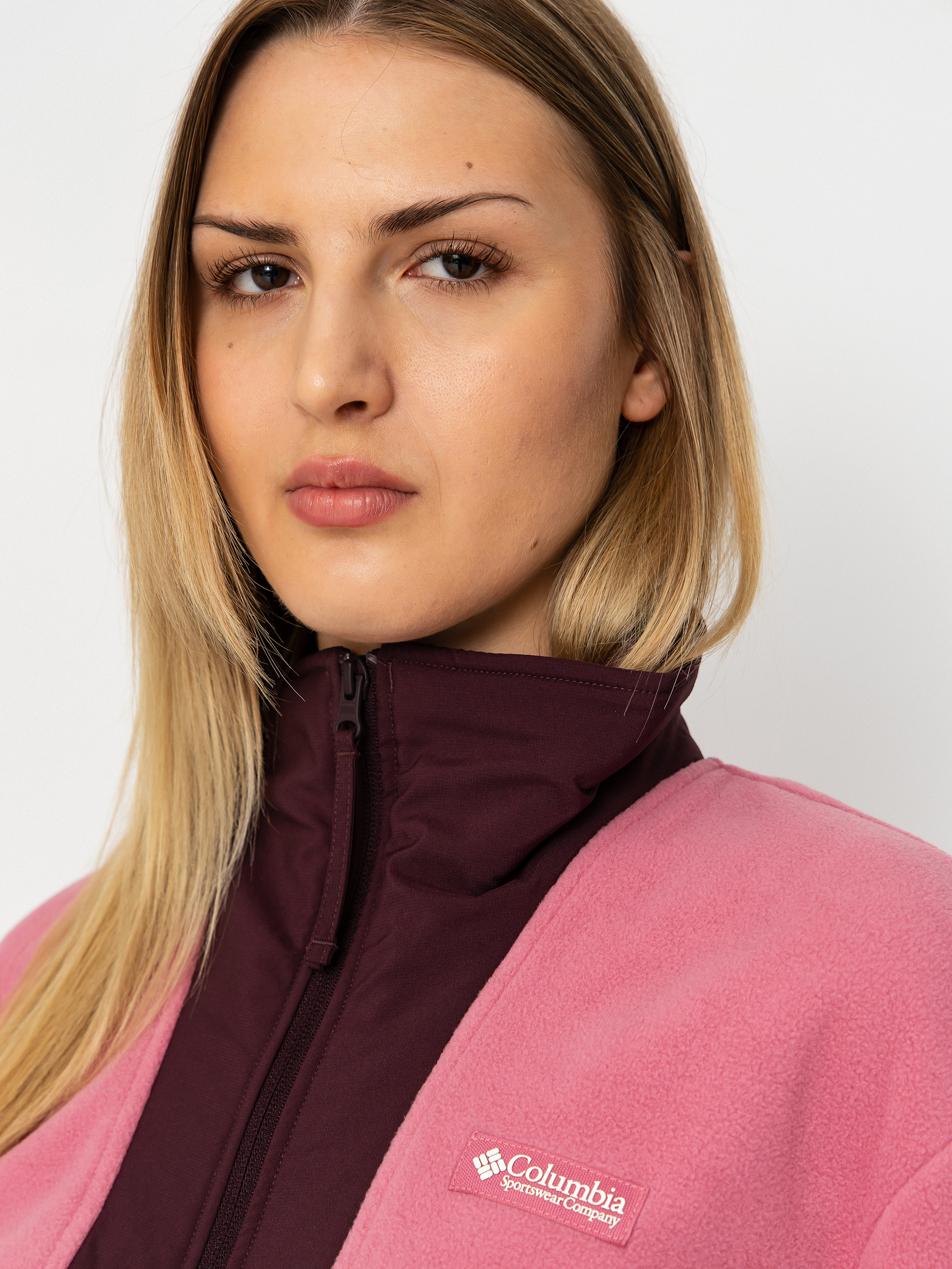 Dámský Fleecová mikina Columbia Sequoia Grove Full Zip (rosette/moonvista)