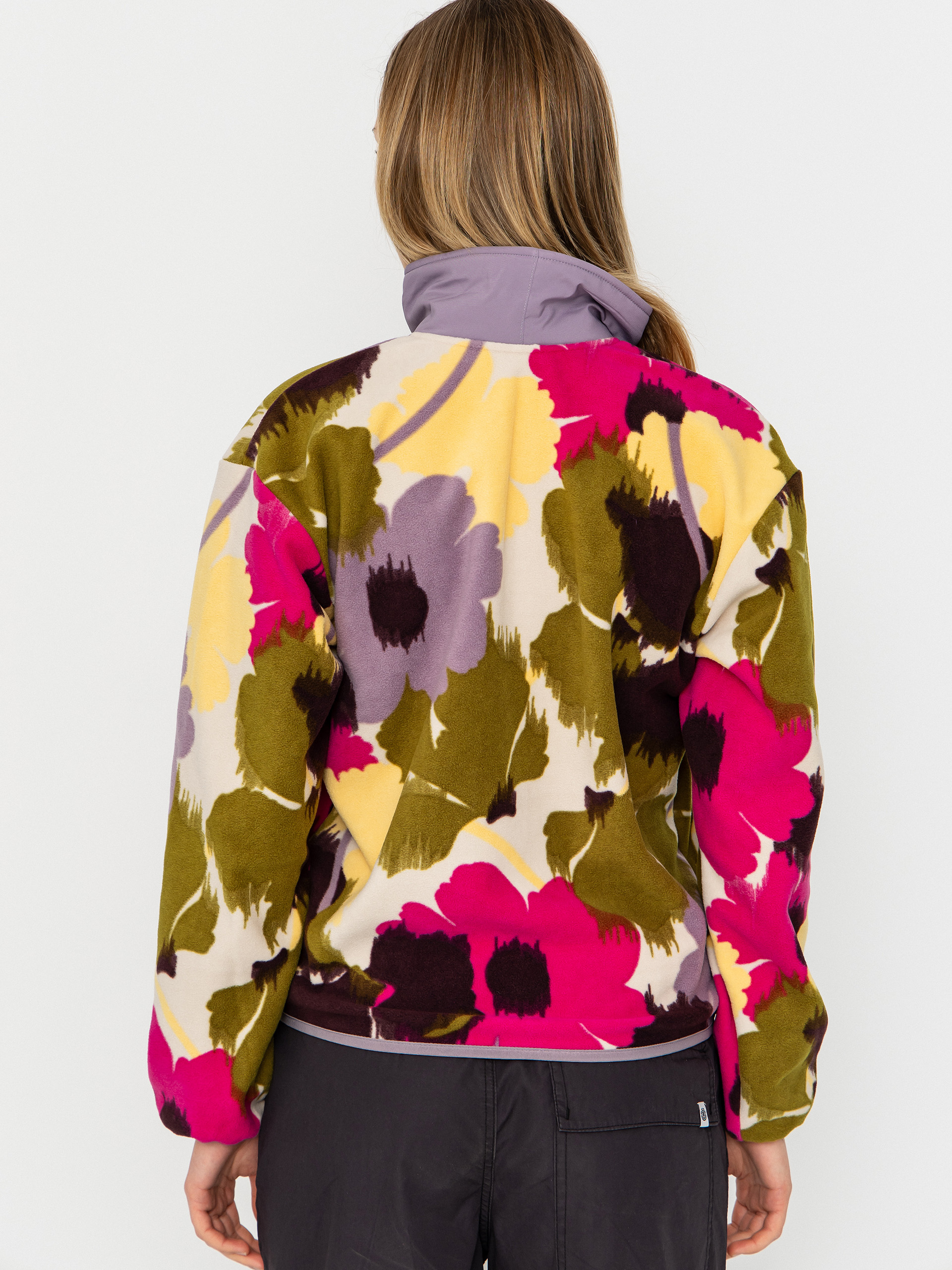Dámský Fleecová mikina Columbia Sequoia Grove Printed Half Zip (fuchsia/ikatbloom)