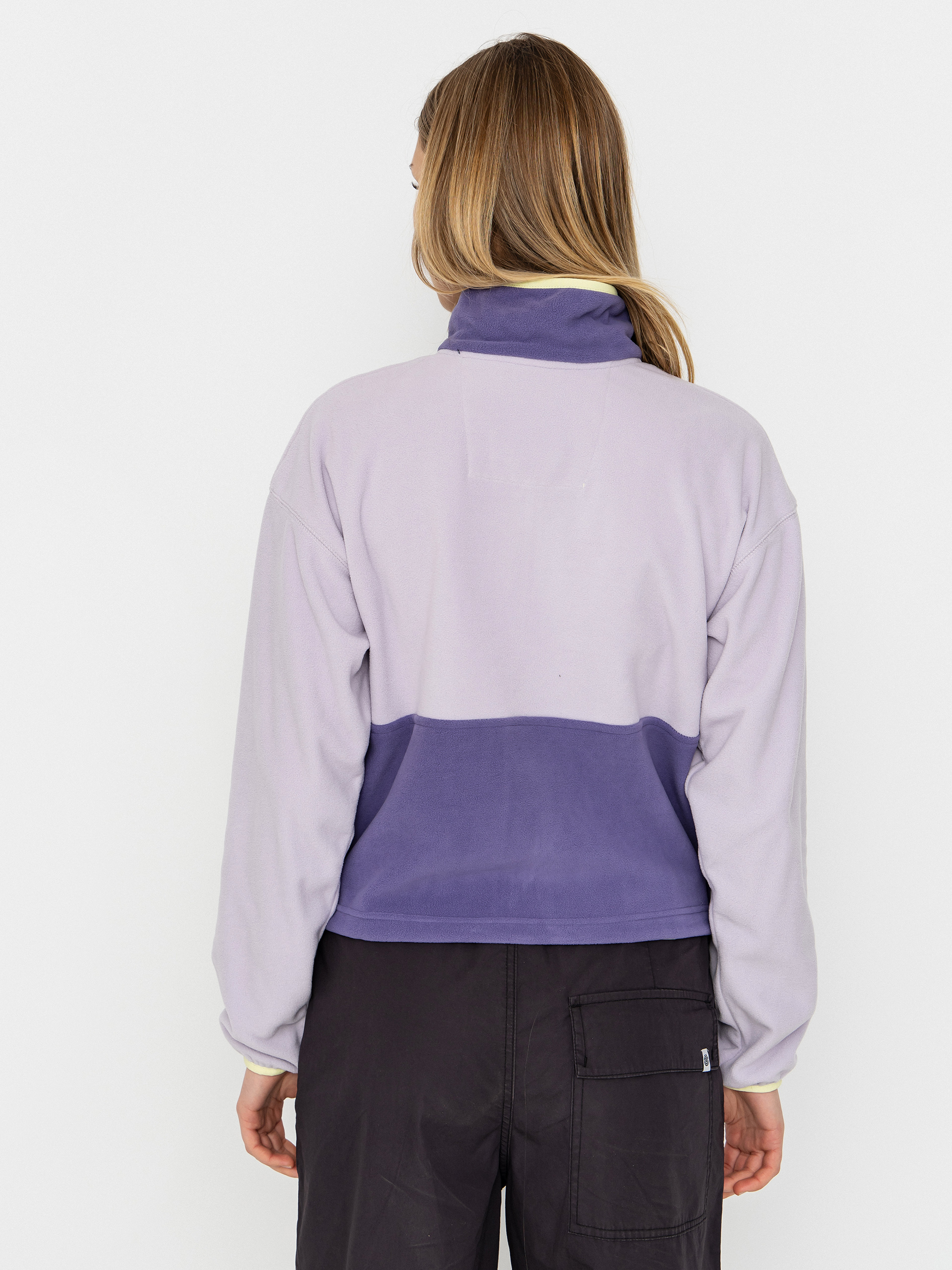 Dámský Fleecová mikina Columbia Backbowl II Full Zip (lavender pearl/stormwatch/citron haze)