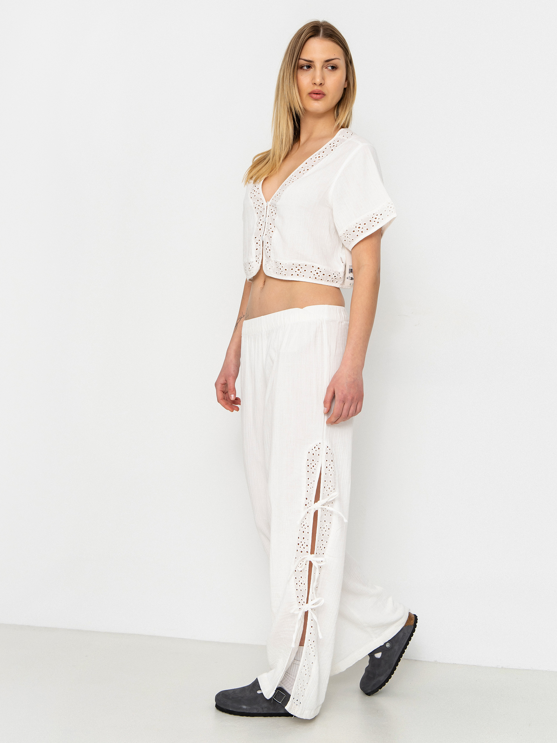 Košile Brixton Seaside Eyelet Top Wmn (off white eyelet)