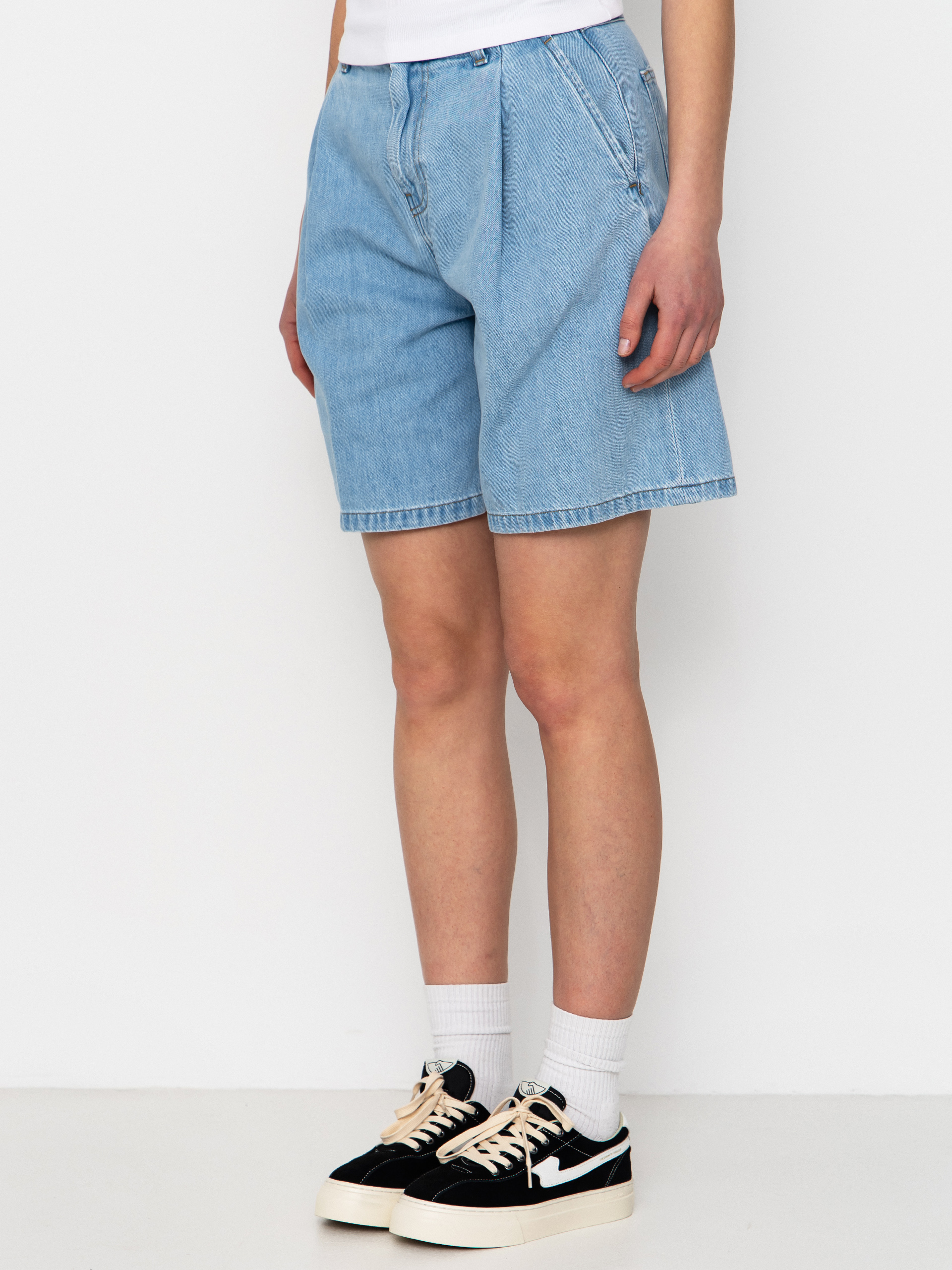 Kraťasy Carhartt WIP Alta Wmn (blue stone bleached)