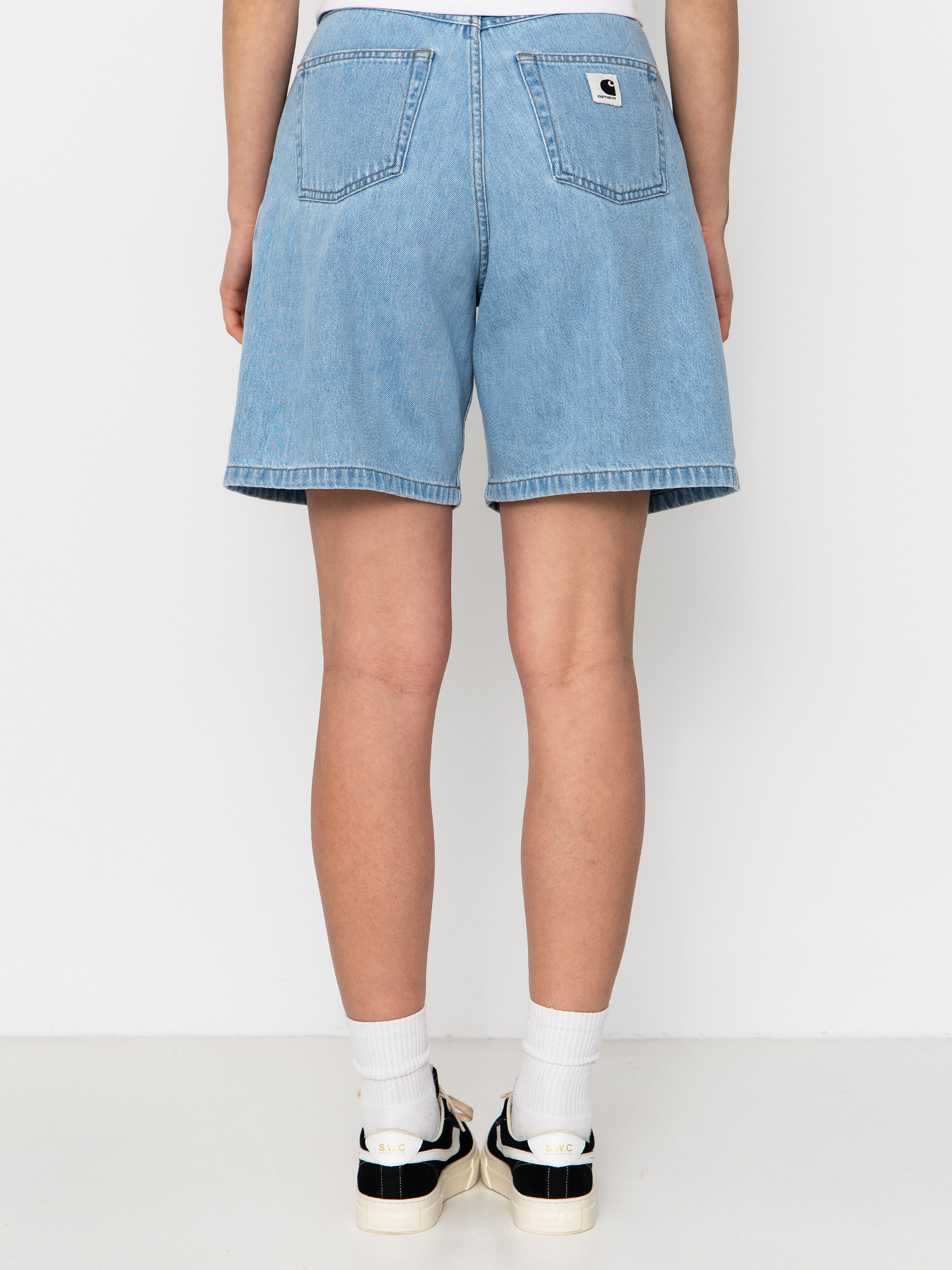 Kraťasy Carhartt WIP Alta Wmn (blue stone bleached)