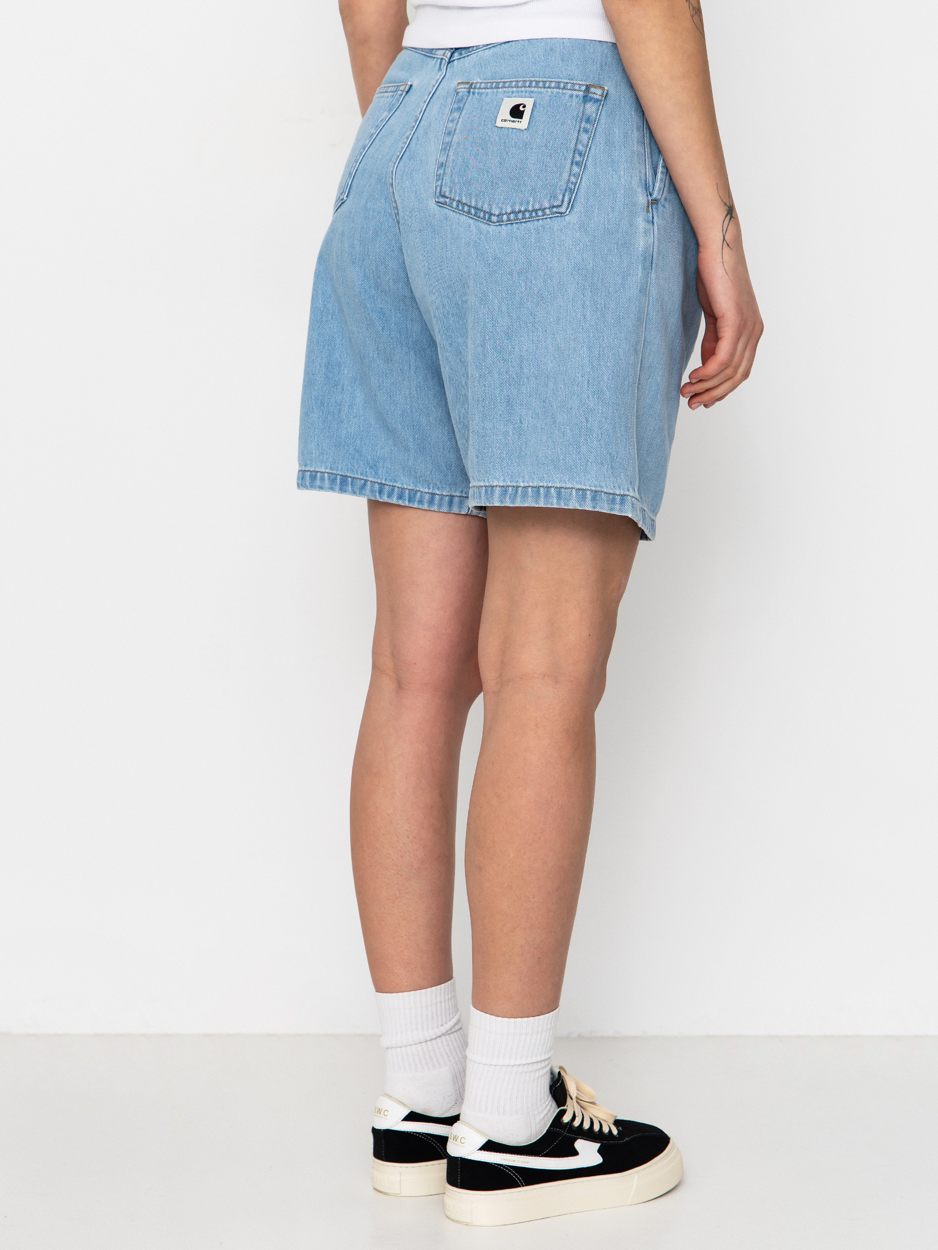 Kraťasy Carhartt WIP Alta Wmn (blue stone bleached)