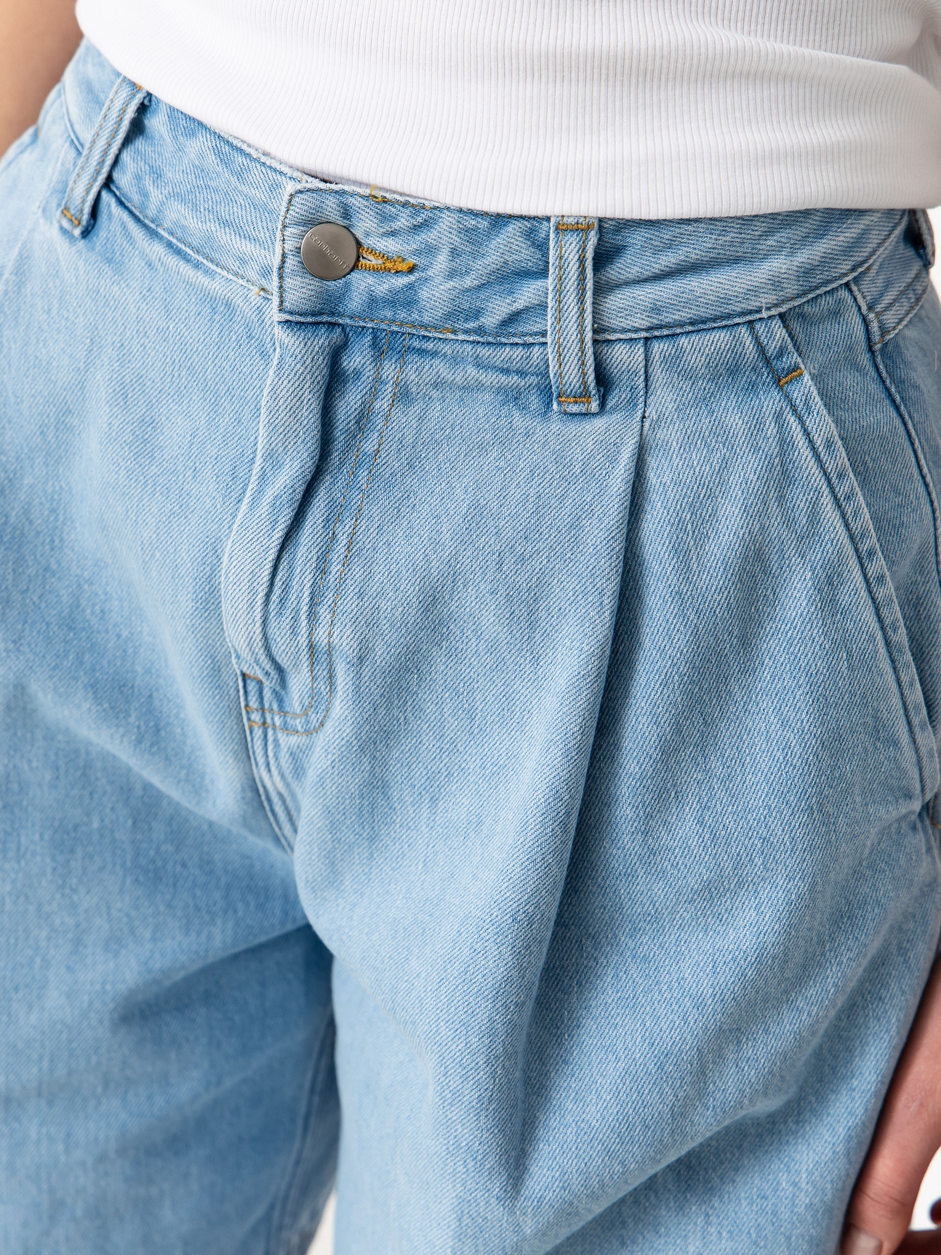 Kraťasy Carhartt WIP Alta Wmn (blue stone bleached)