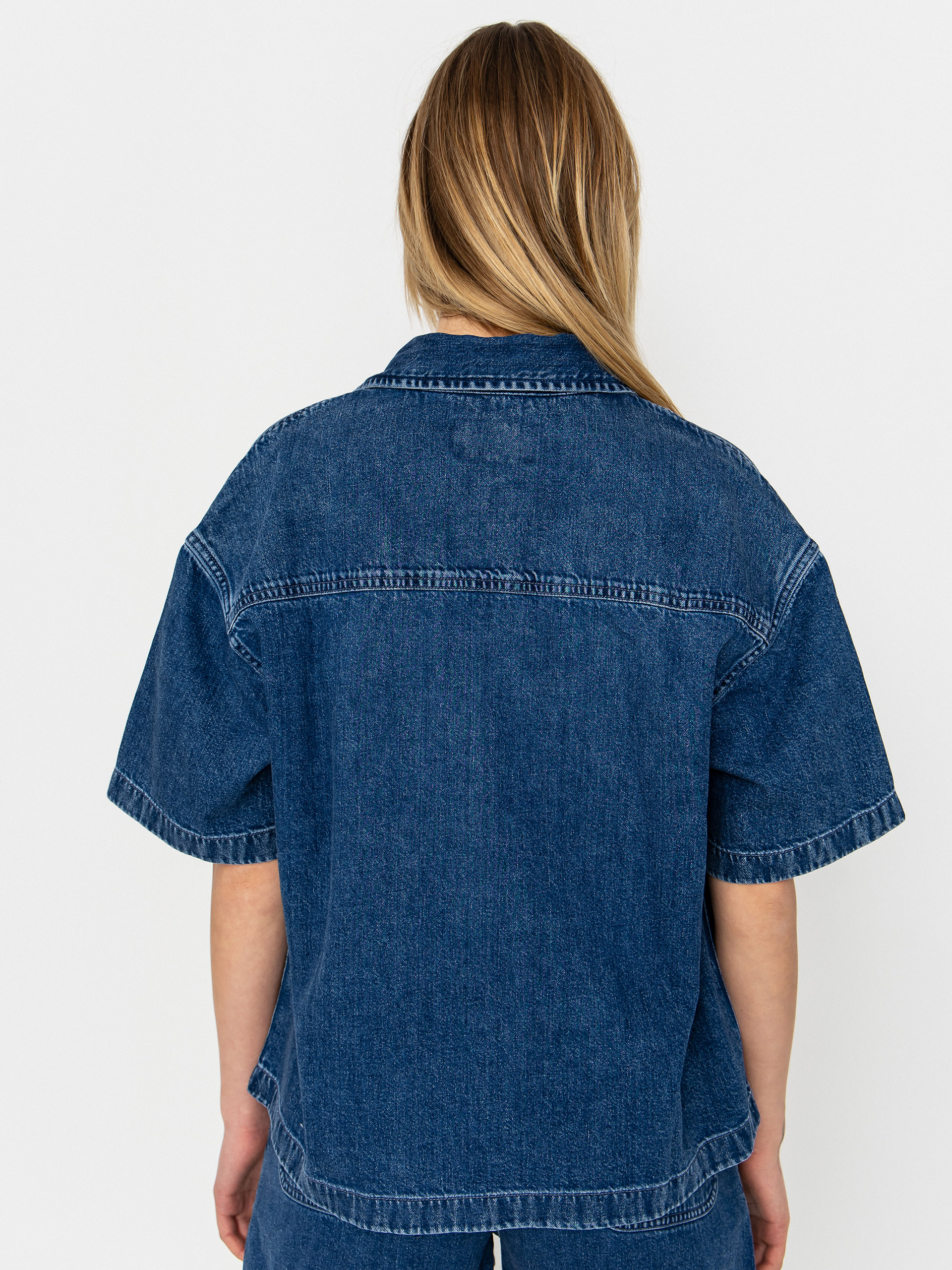 Košile Carhartt WIP Lovilia Wmn (blue)