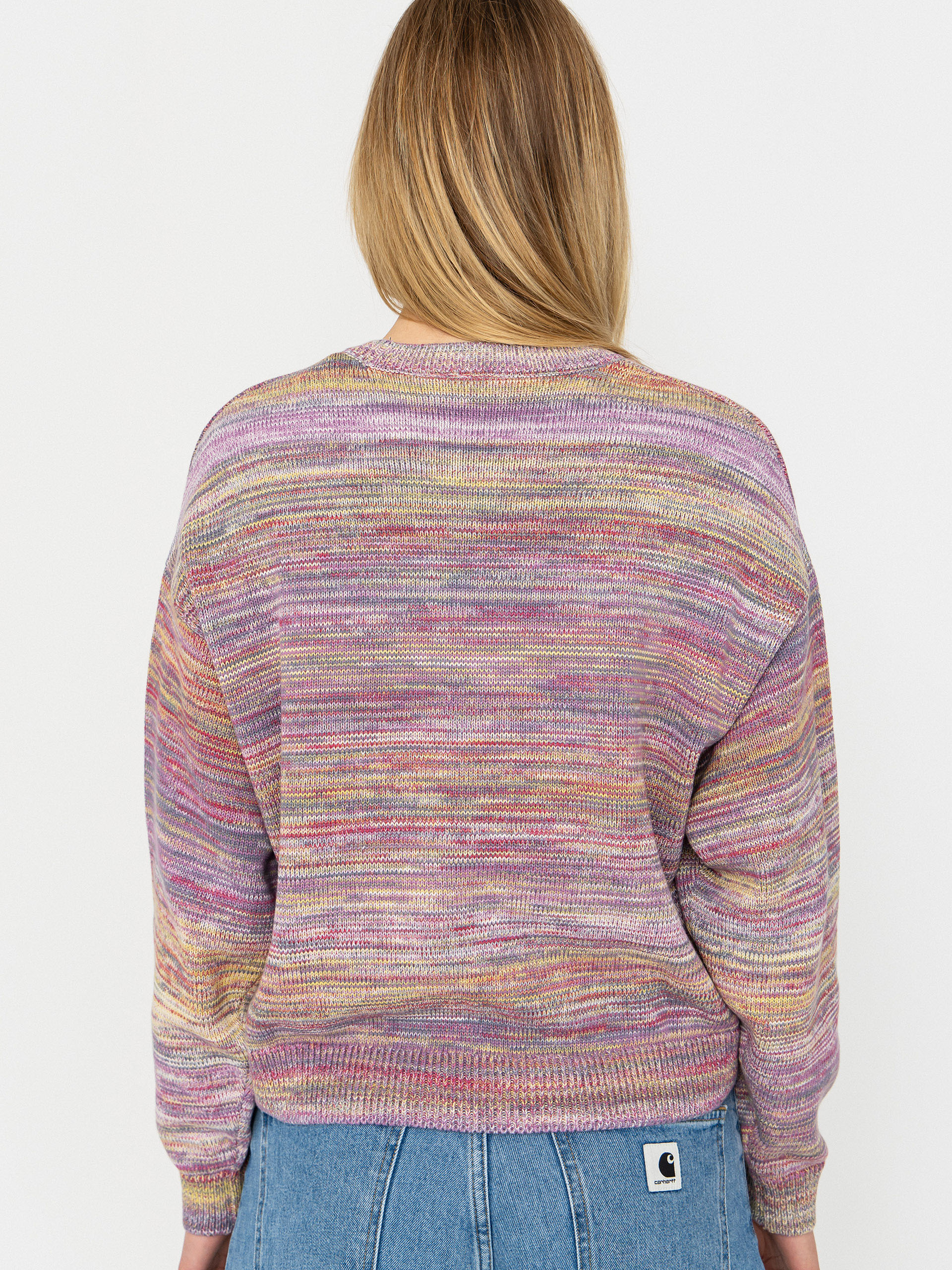 Svetr Carhartt WIP Keenaner Wmn (gradient/gentle purple)