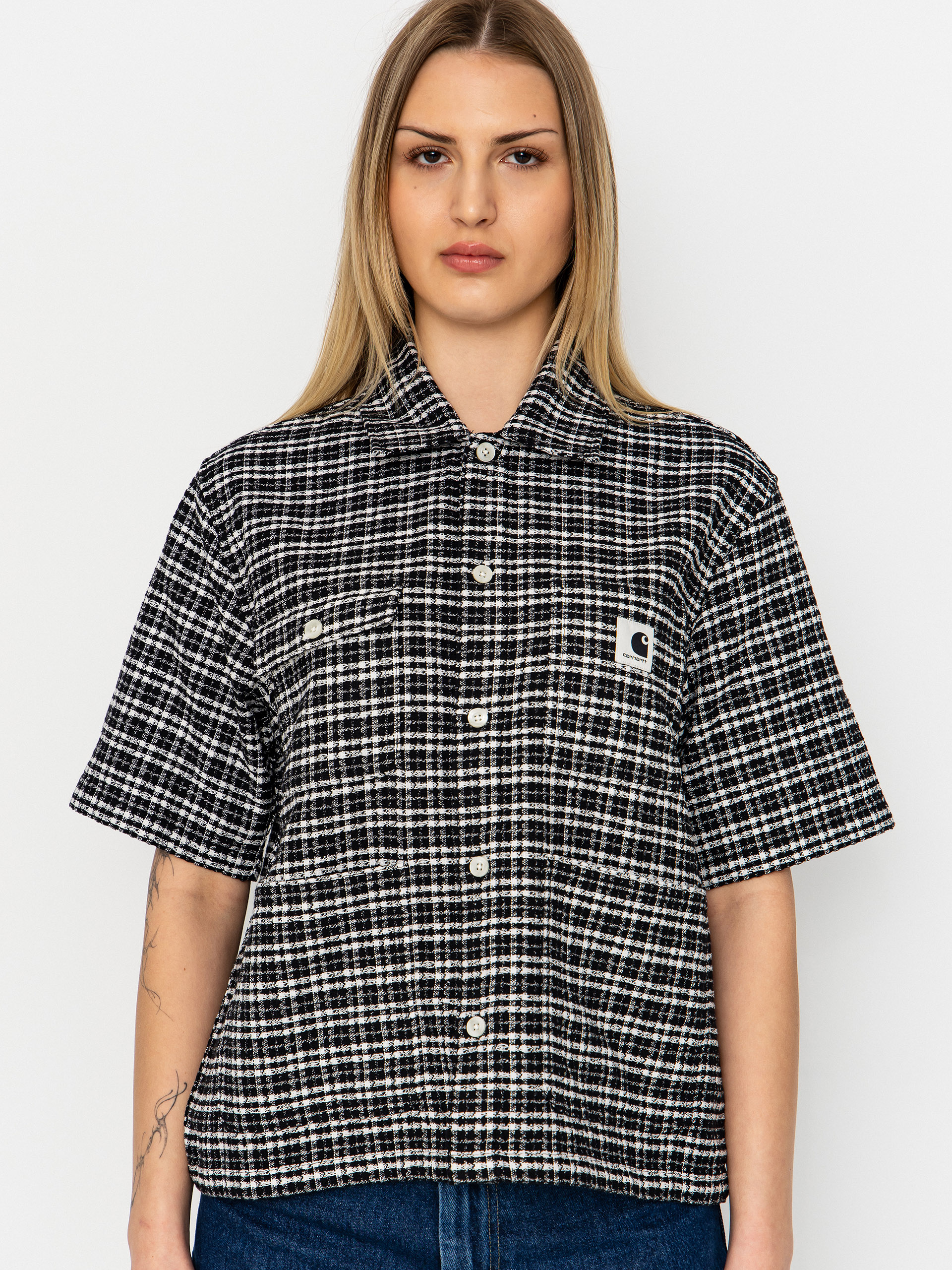 Košile Carhartt WIP Michigan Wmn (kander check/black)