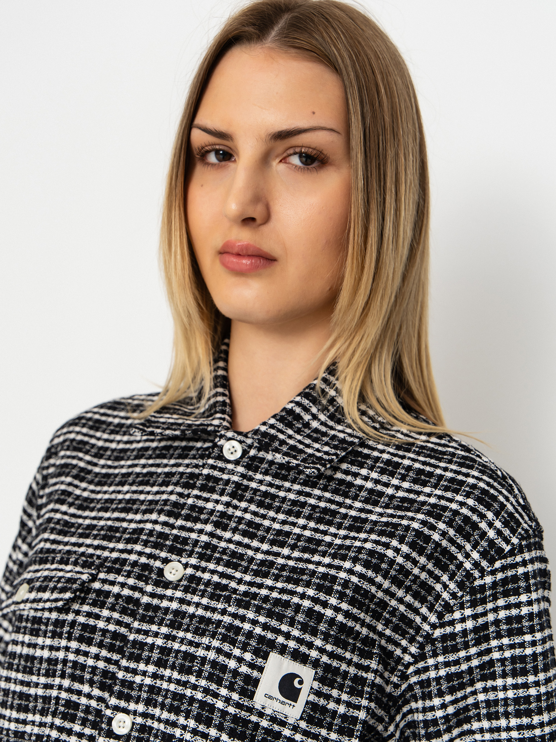 Košile Carhartt WIP Michigan Wmn (kander check/black)
