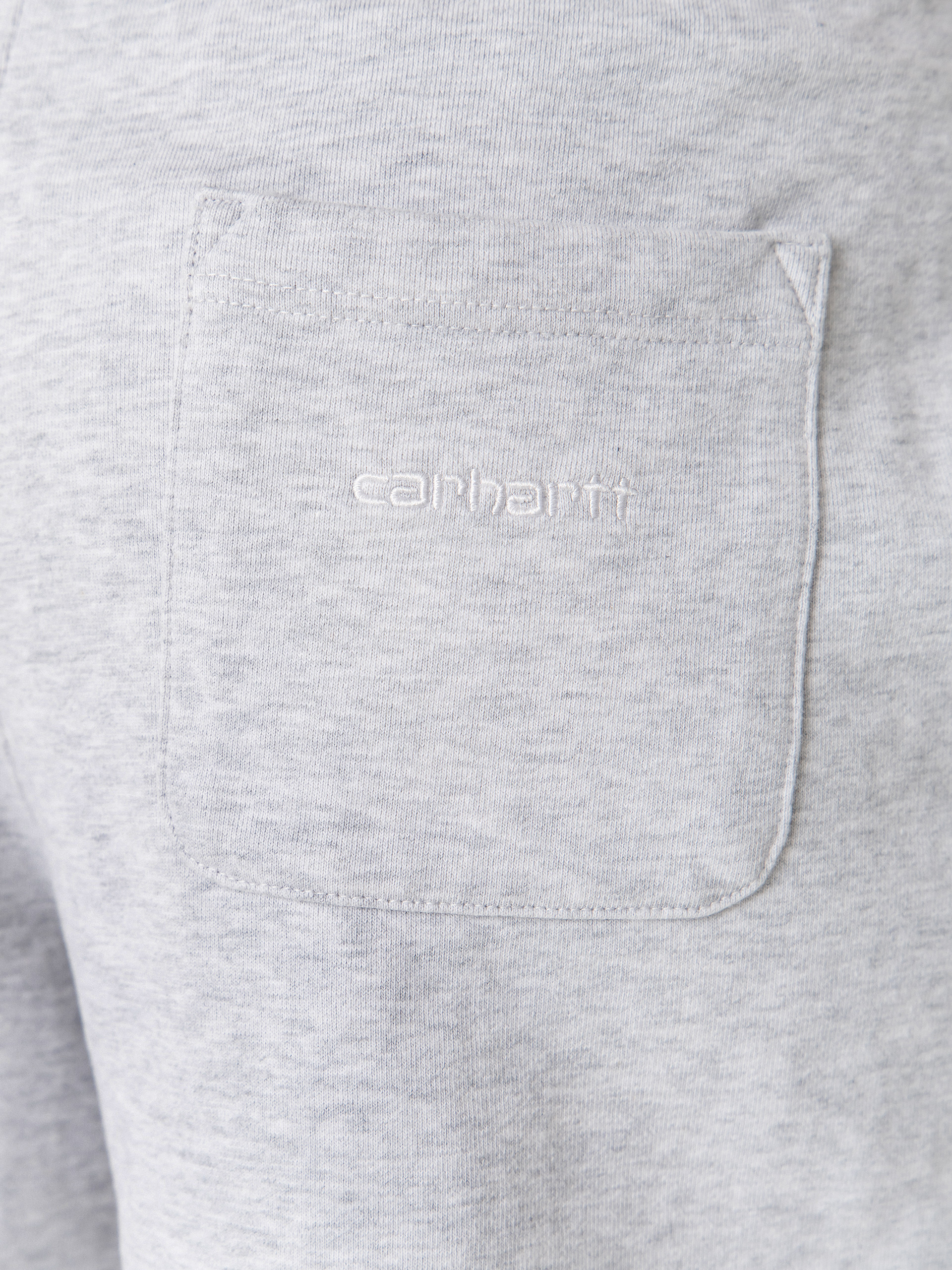 Kraťasy Carhartt WIP Brenta Wmn (ash heather/white)