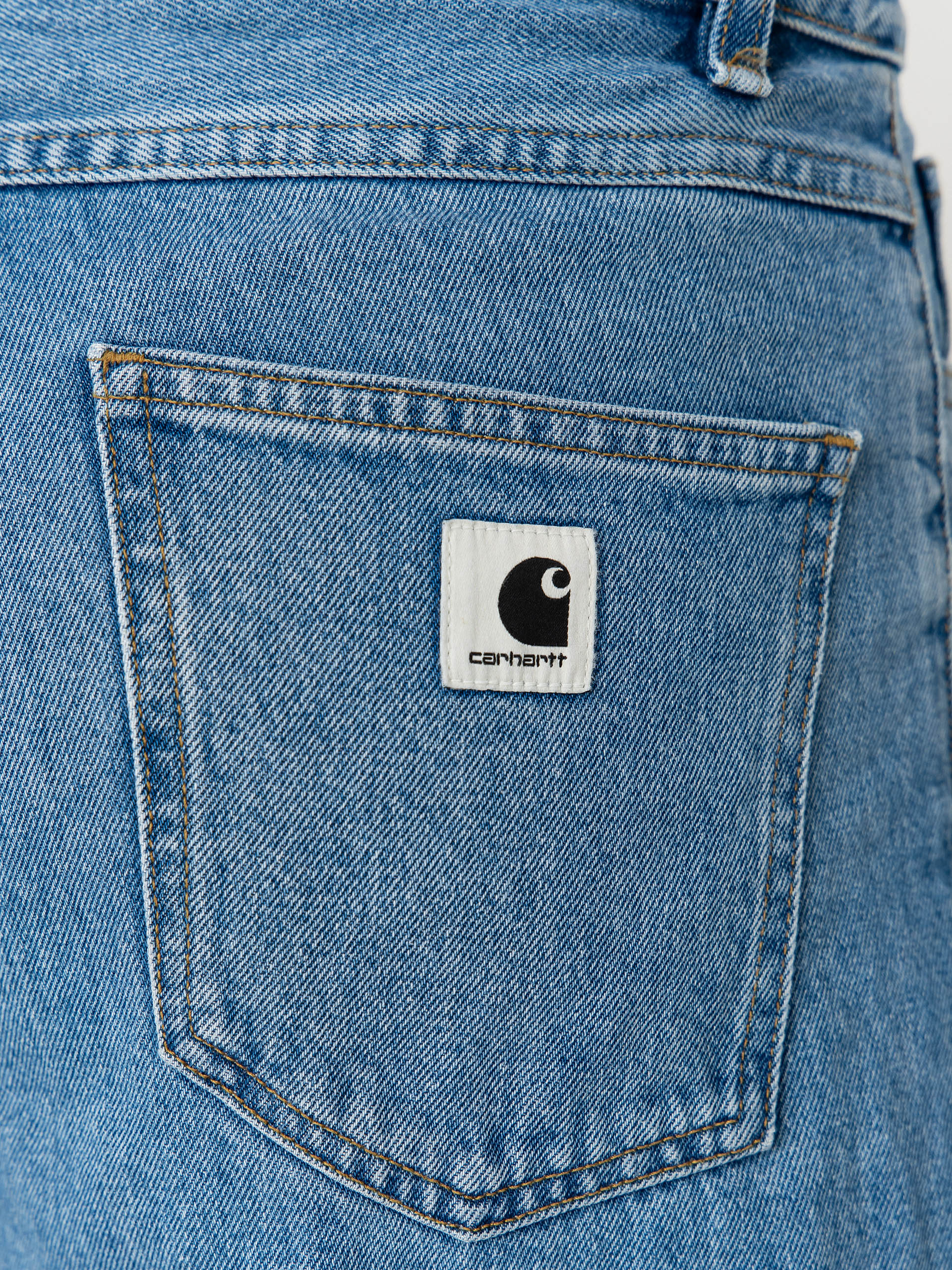 Kraťasy Carhartt WIP Brandon Wmn (blue stone bleached)