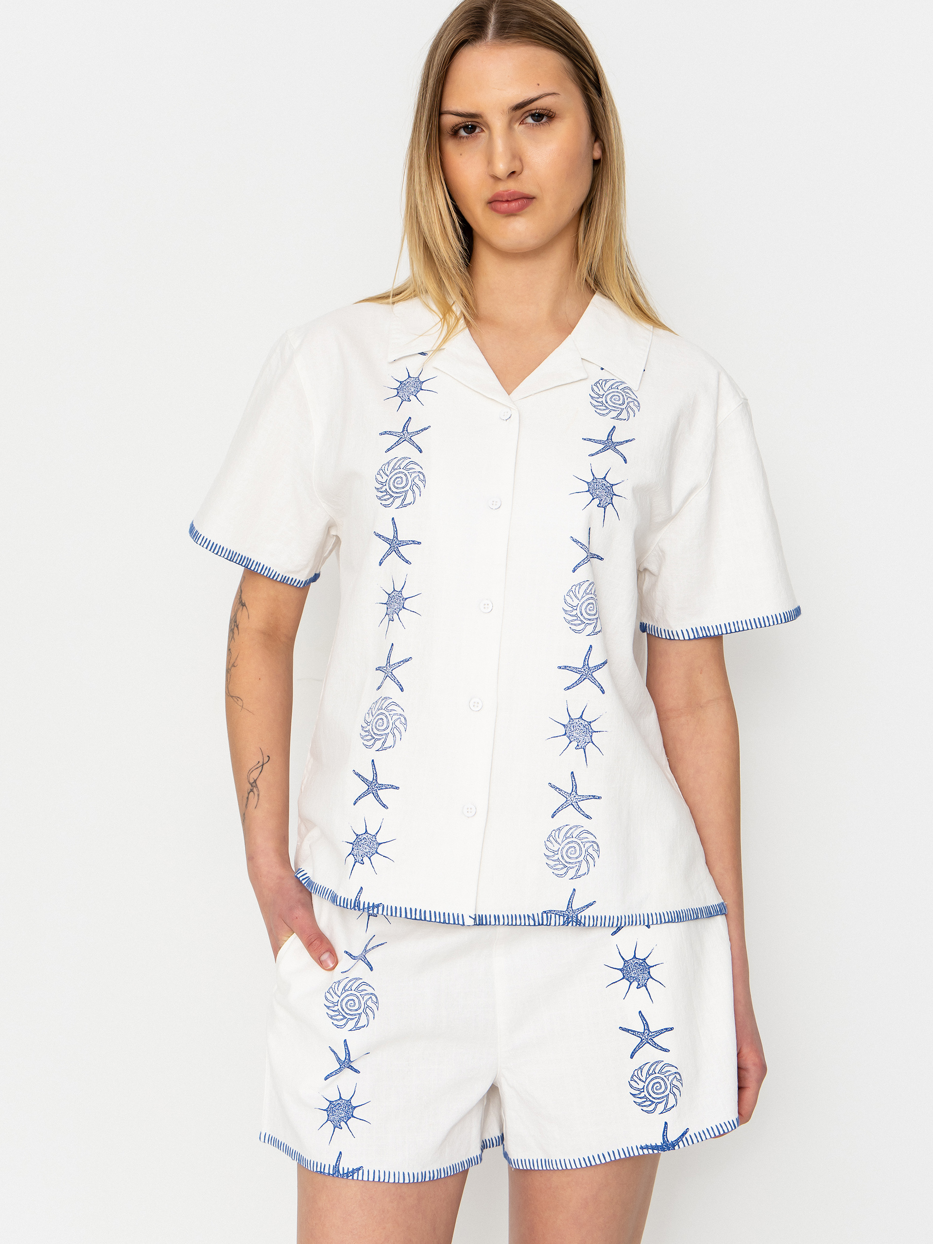 Košile Santa Cruz Reef Wmn (off white)