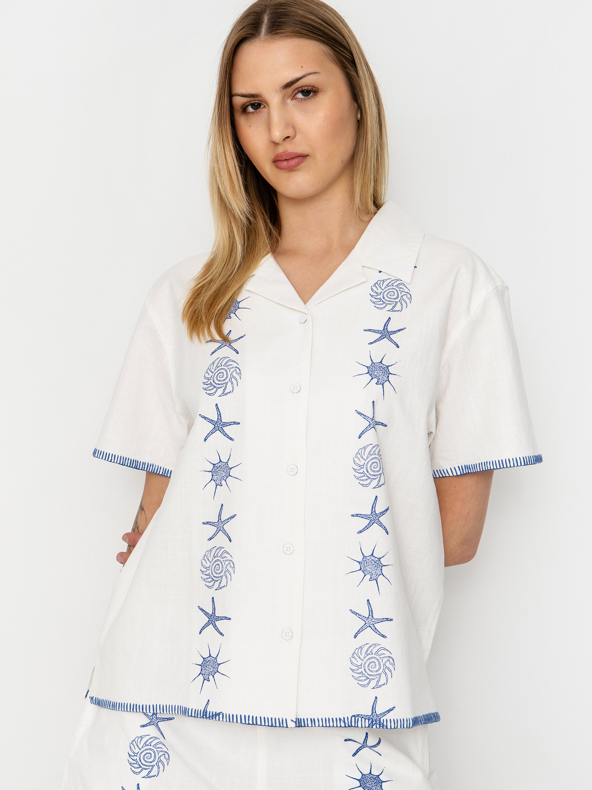 Košile Santa Cruz Reef Wmn (off white)