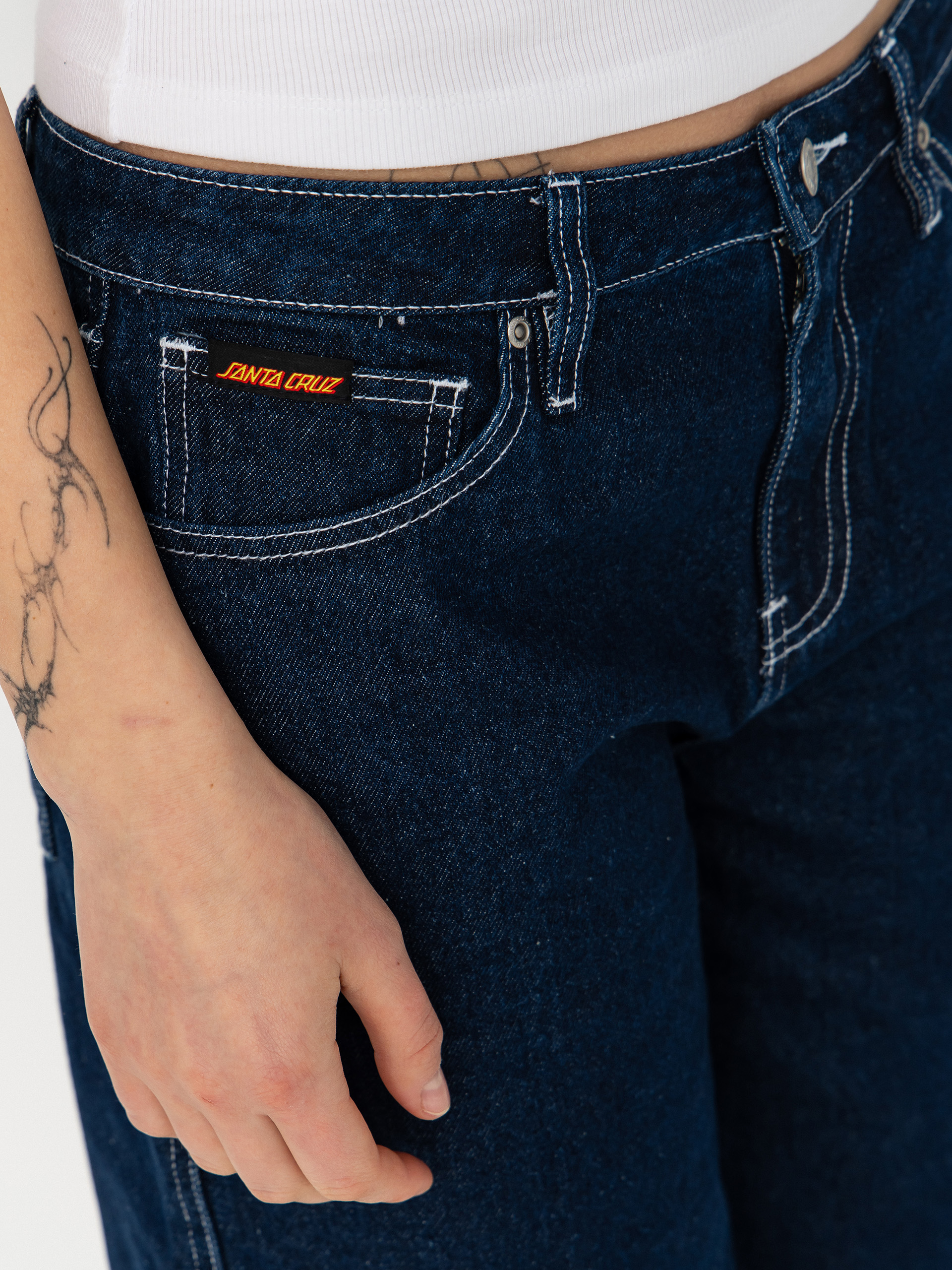 Kraťasy Santa Cruz Split Sun Wmn (dark denim)