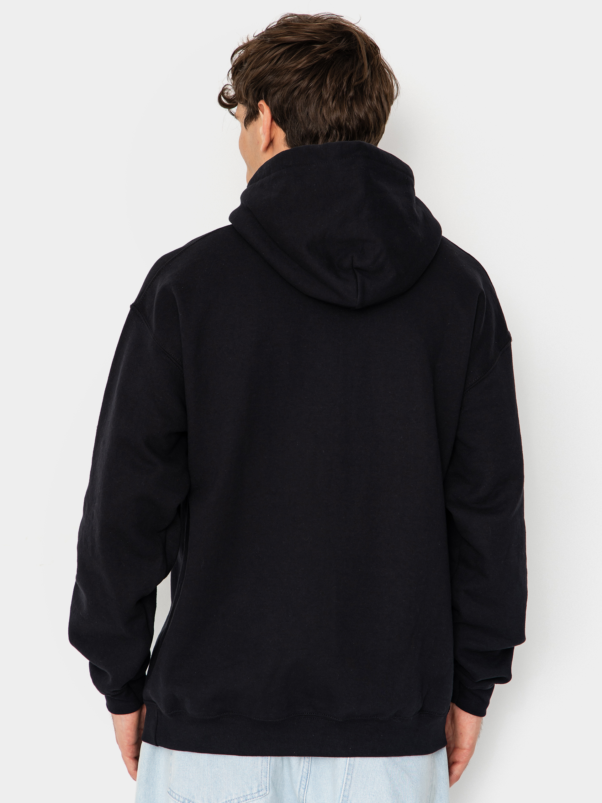 Mikina s kapucí Thrasher x Spitfire Big Head Outline HD (black)