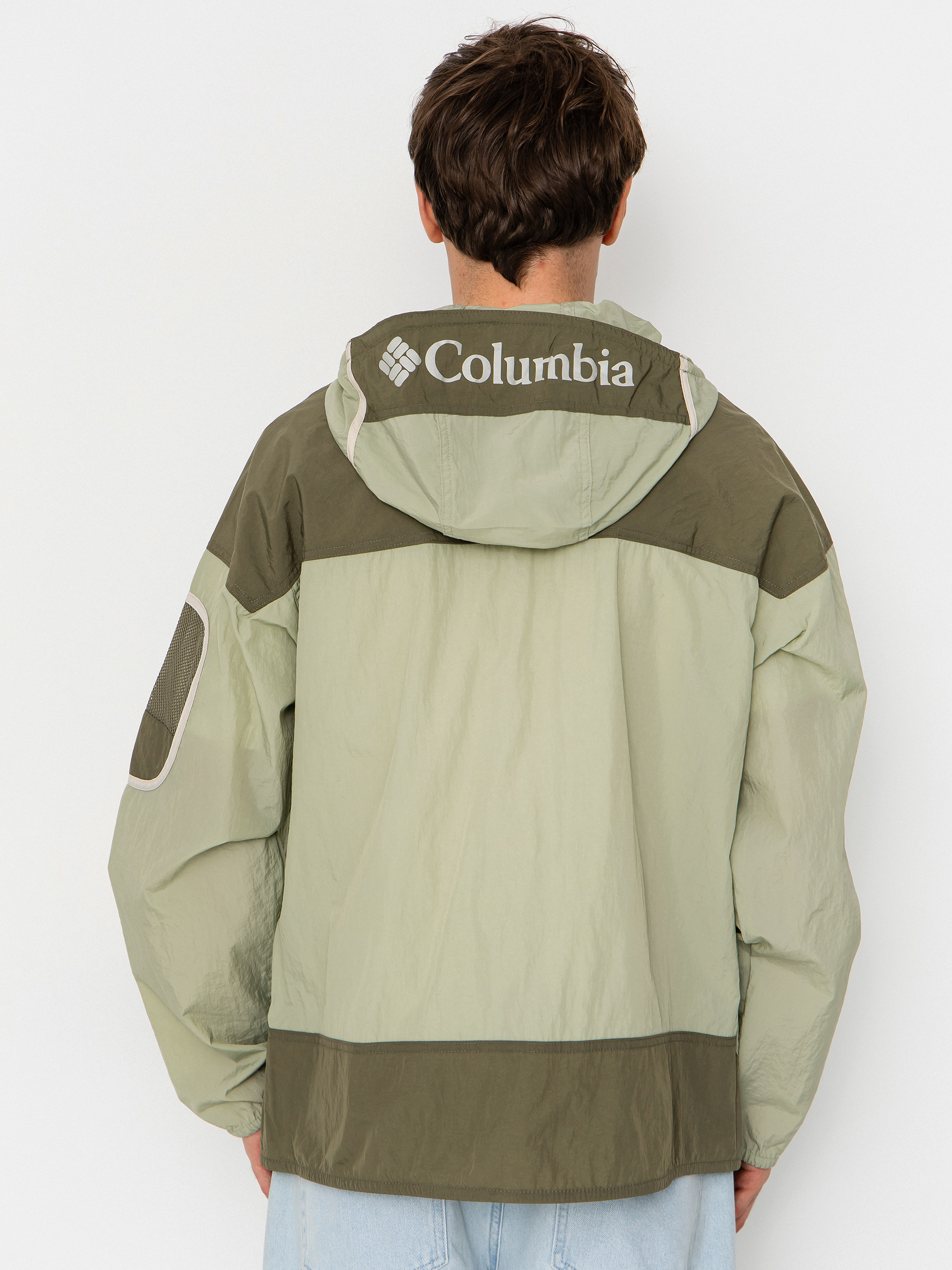 Bunda Columbia Challenger II Windbreaker (safari/stone green)