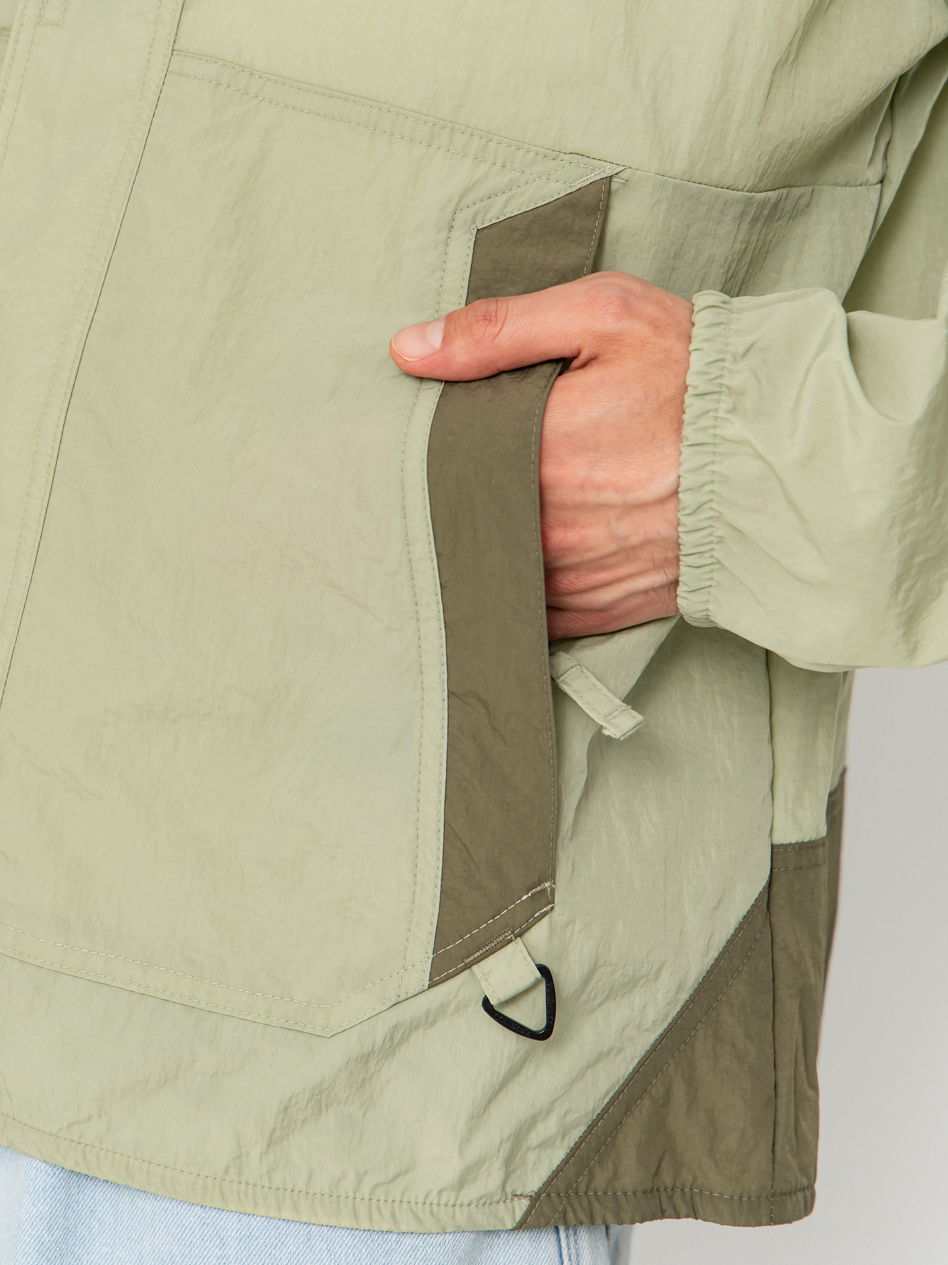 Bunda Columbia Challenger II Windbreaker (safari/stone green)