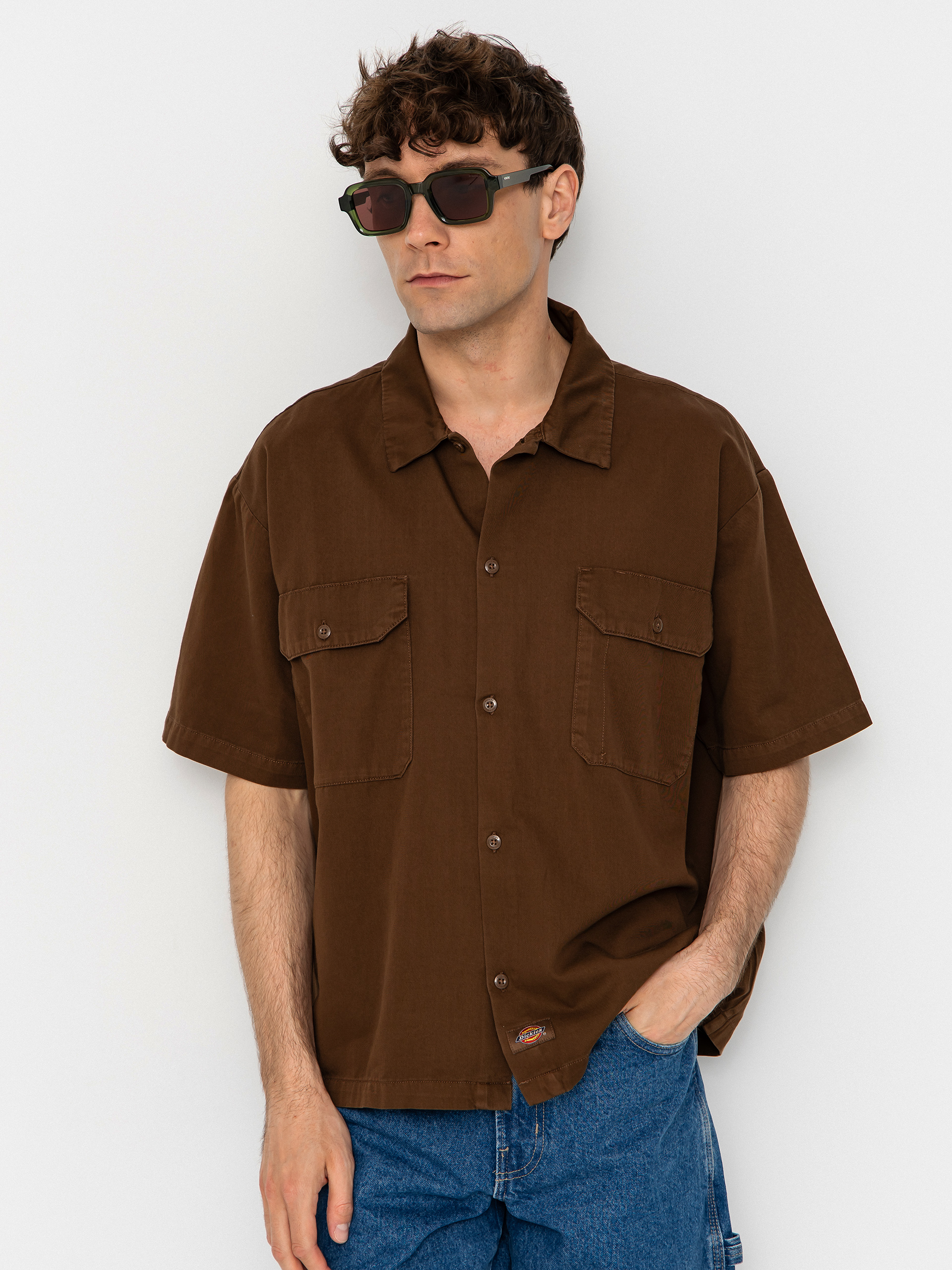 Kou0161ile Dickies 247 Garment Dyed Work (timber brown)