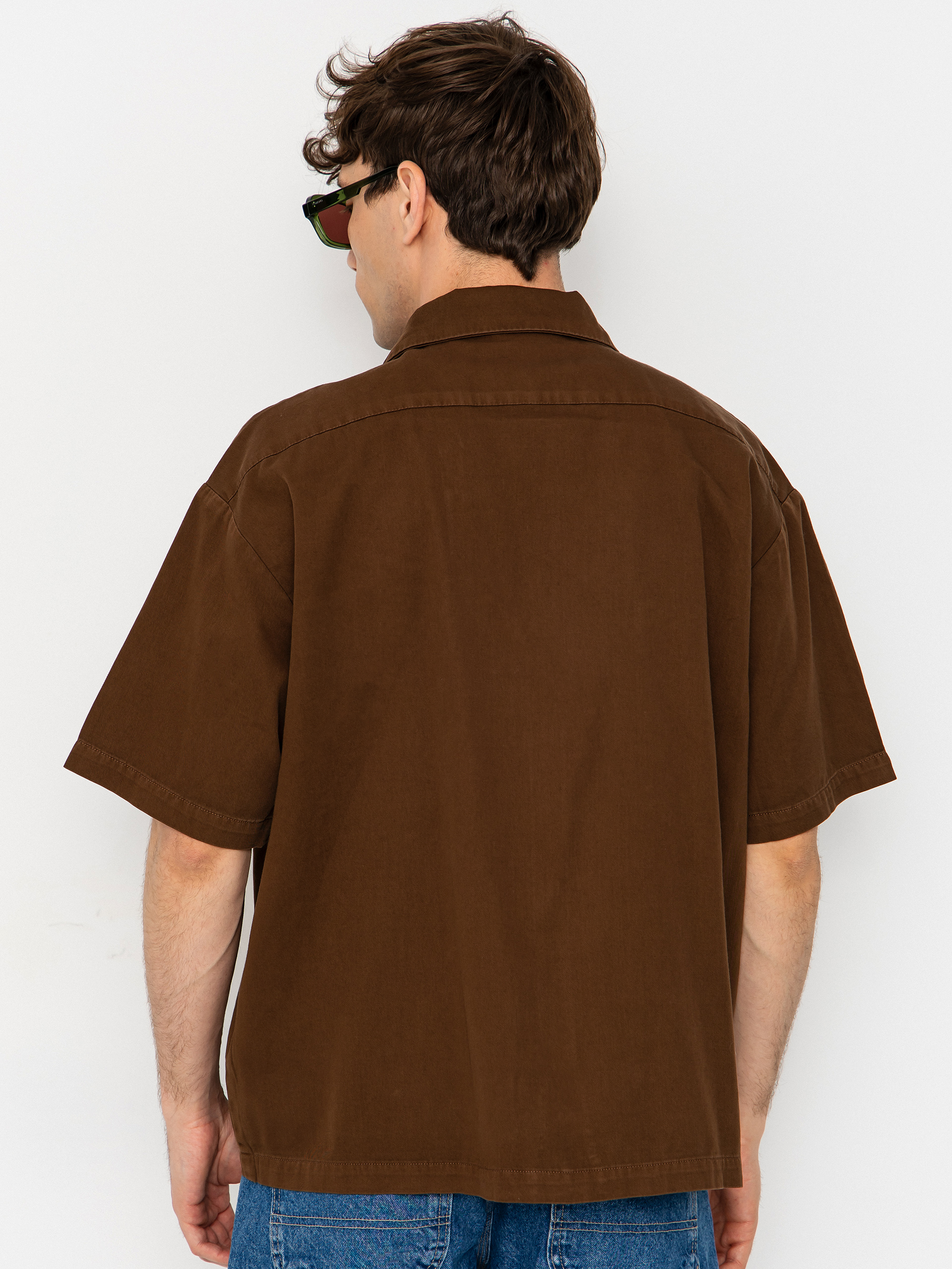 Košile Dickies 247 Garment Dyed Work (timber brown)