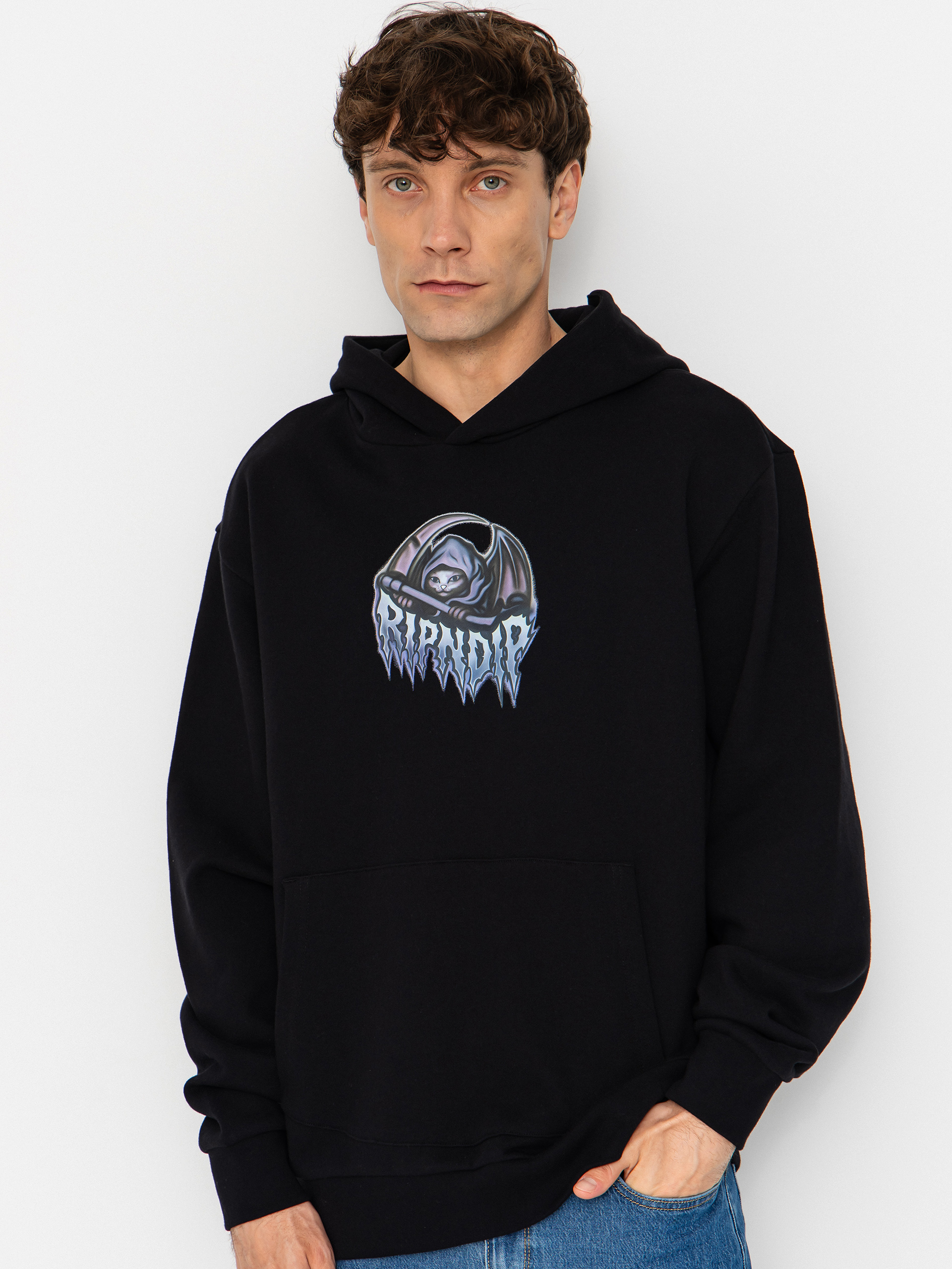 Mikina s kapucí RipNDip Out Of Time HD
