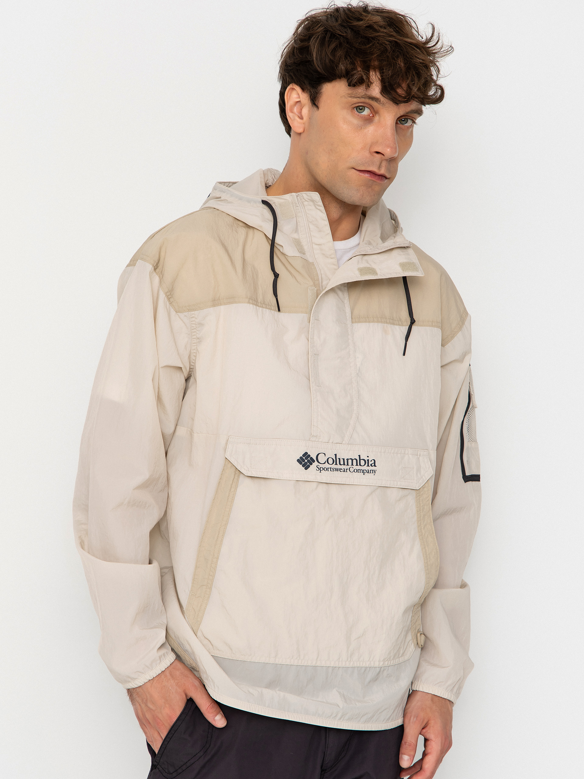 Bunda Columbia Challenger Windbreaker Anorak (dark stone/ancient fossil)