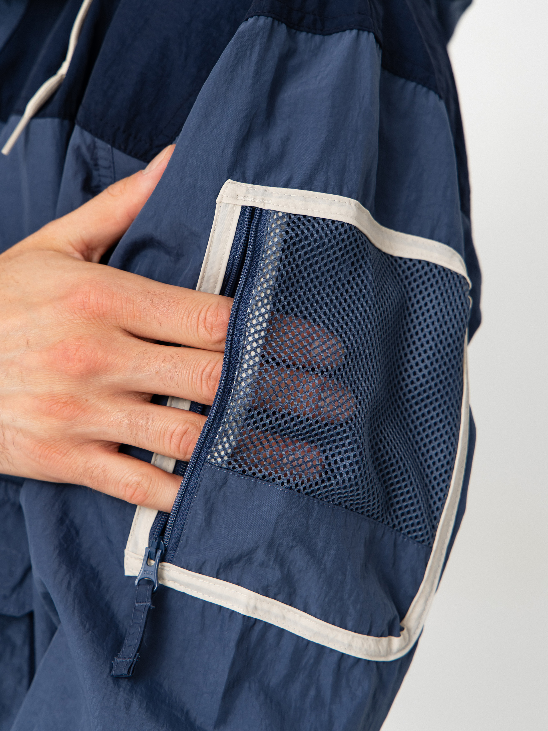 Bunda Columbia Challenger Windbreaker Anorak (dark mountain/collegiate navy)