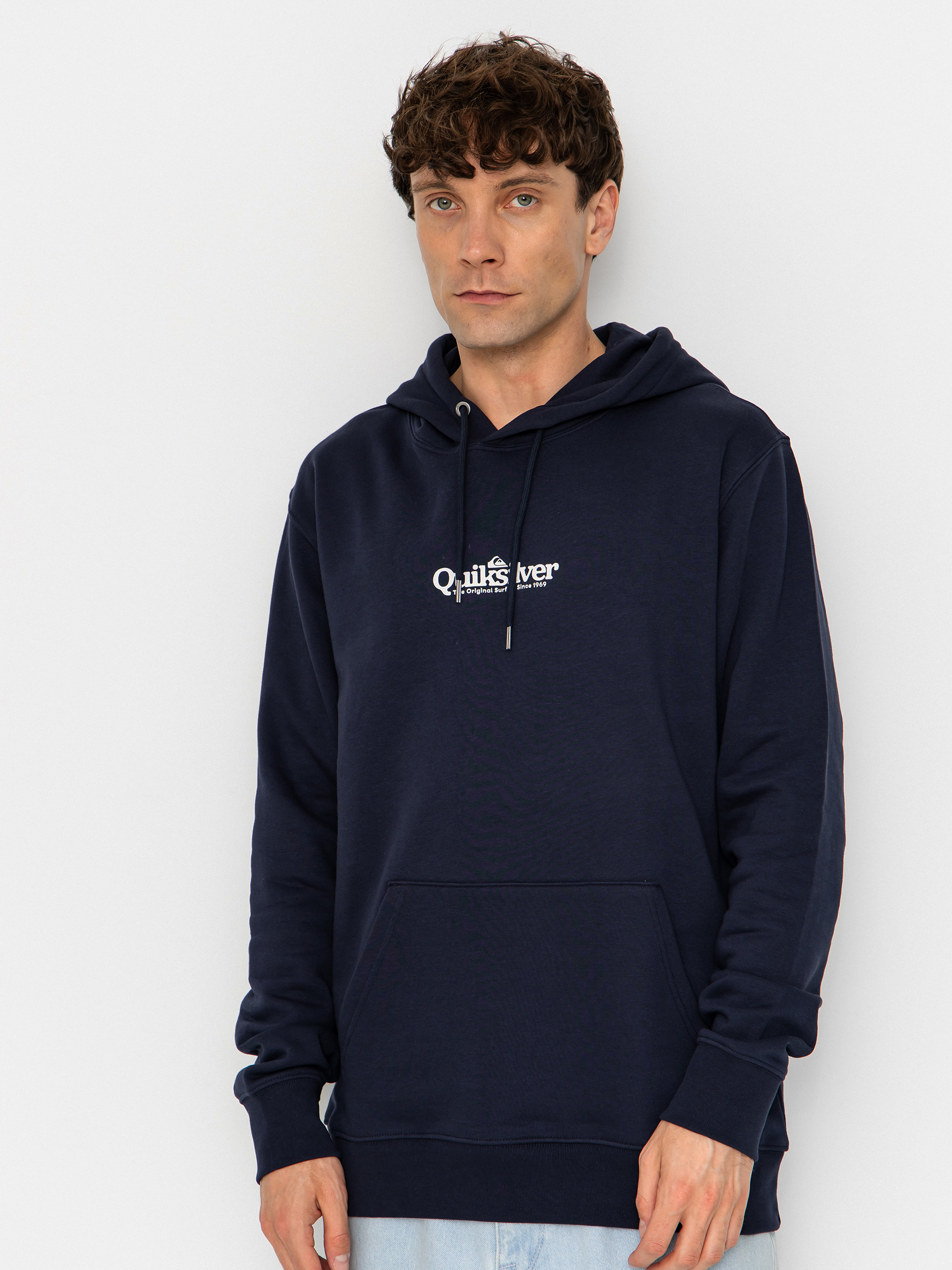 Mikina s kapucu00ed Quiksilver Fineline HD (dark navy)