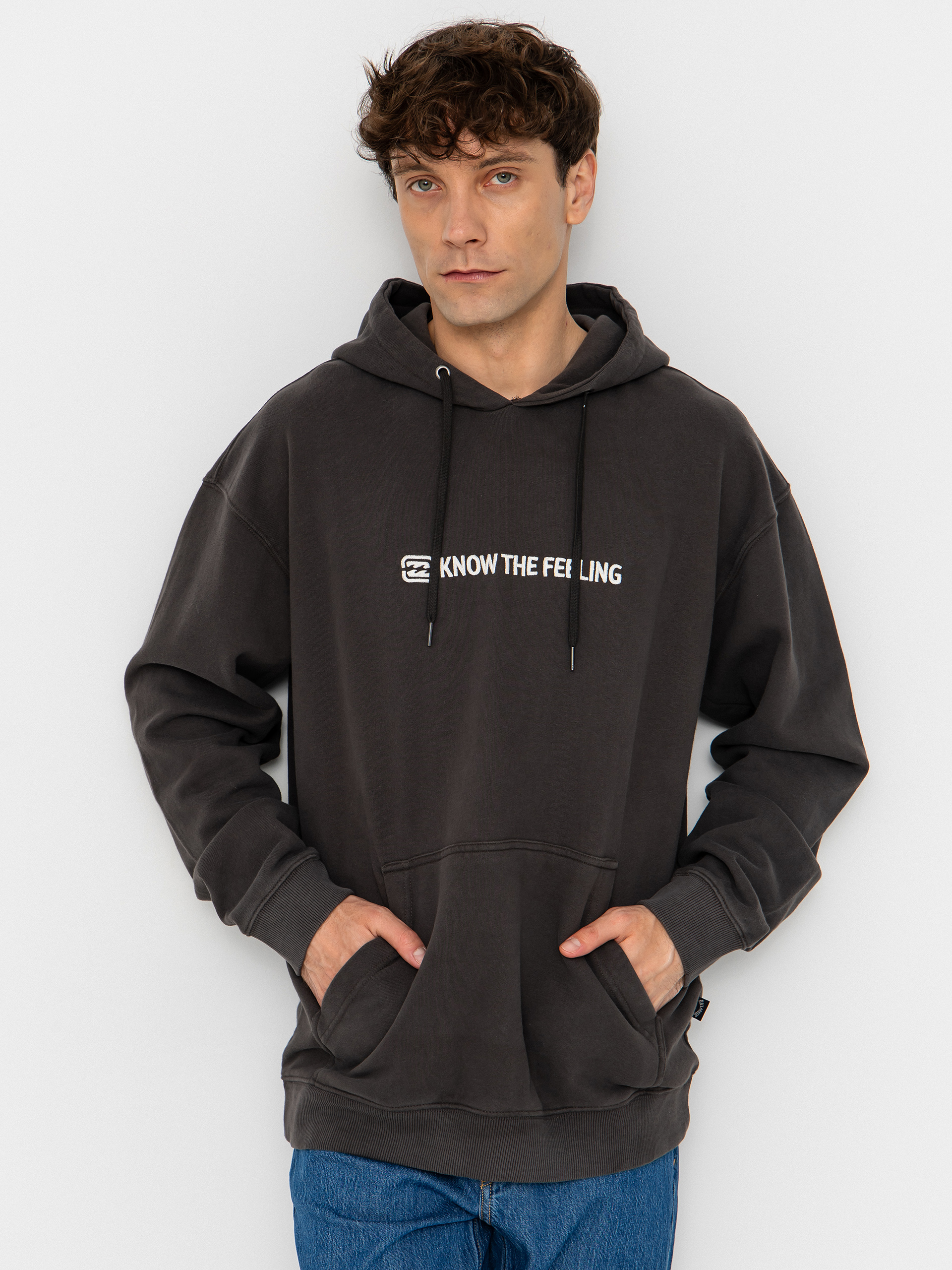 Mikina s kapucí Billabong Core Lord HD (raven)