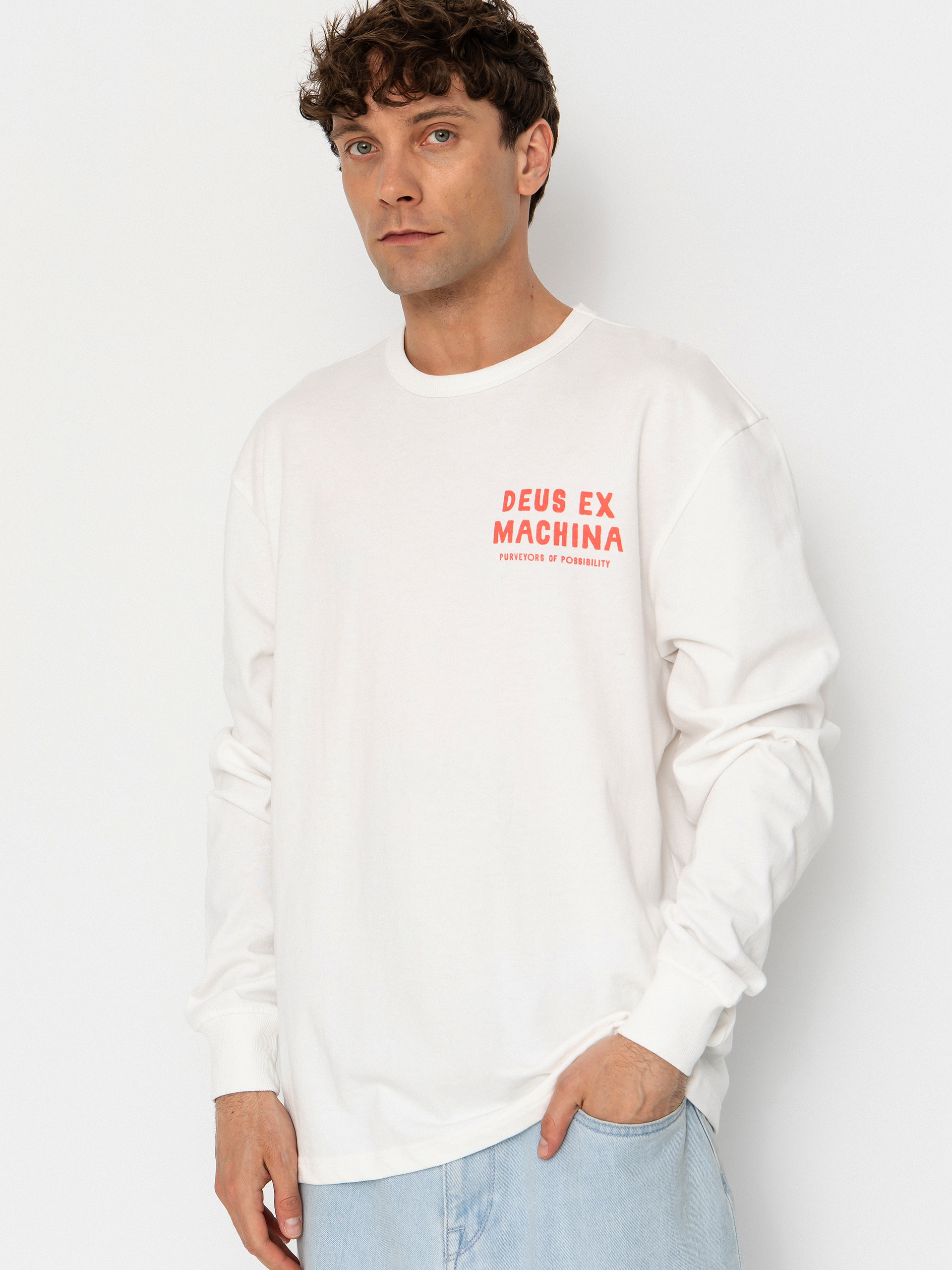 Triko Deus Ex Machina Kumbaya (vintage white)