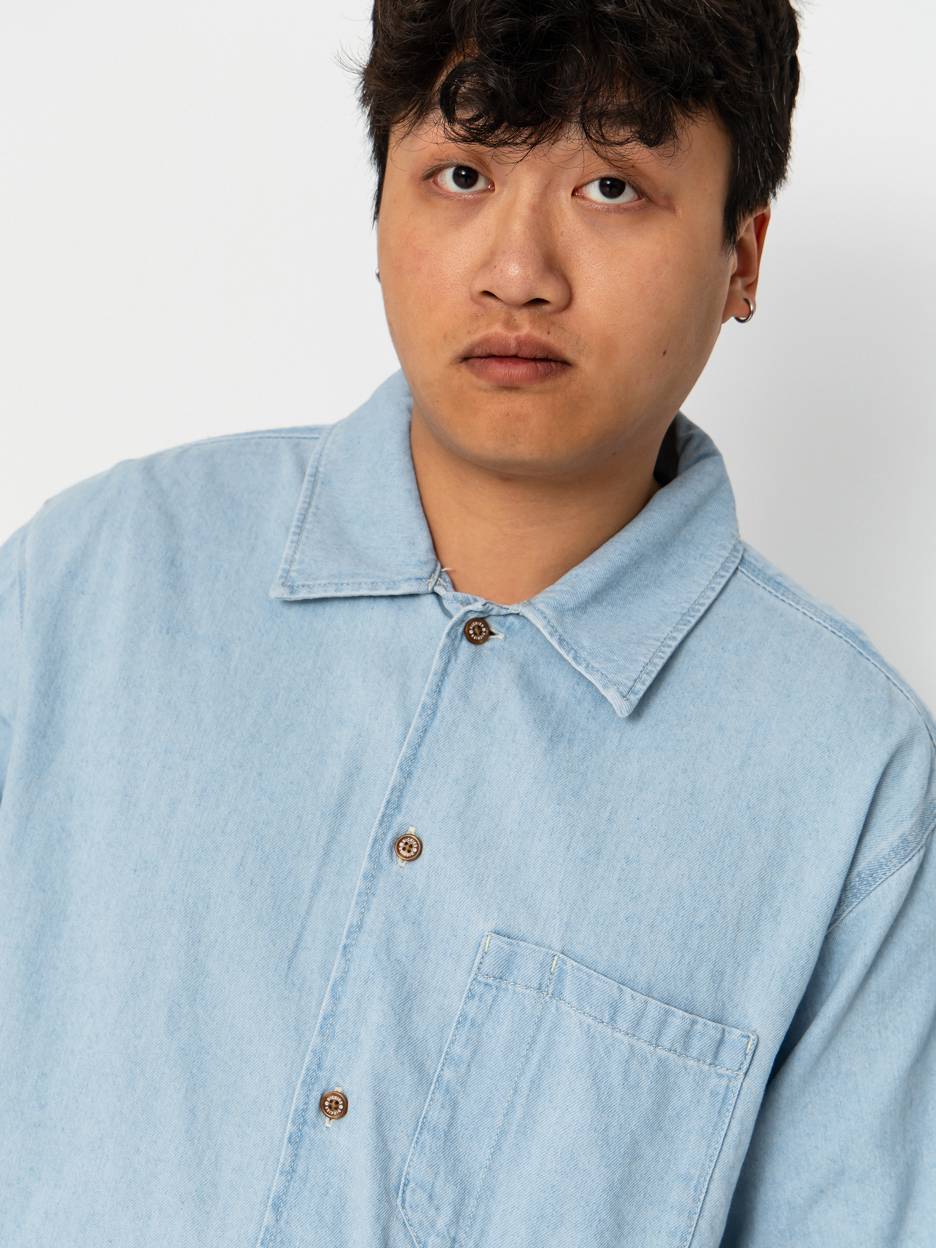 Košile Dickies Denim (fog blue)