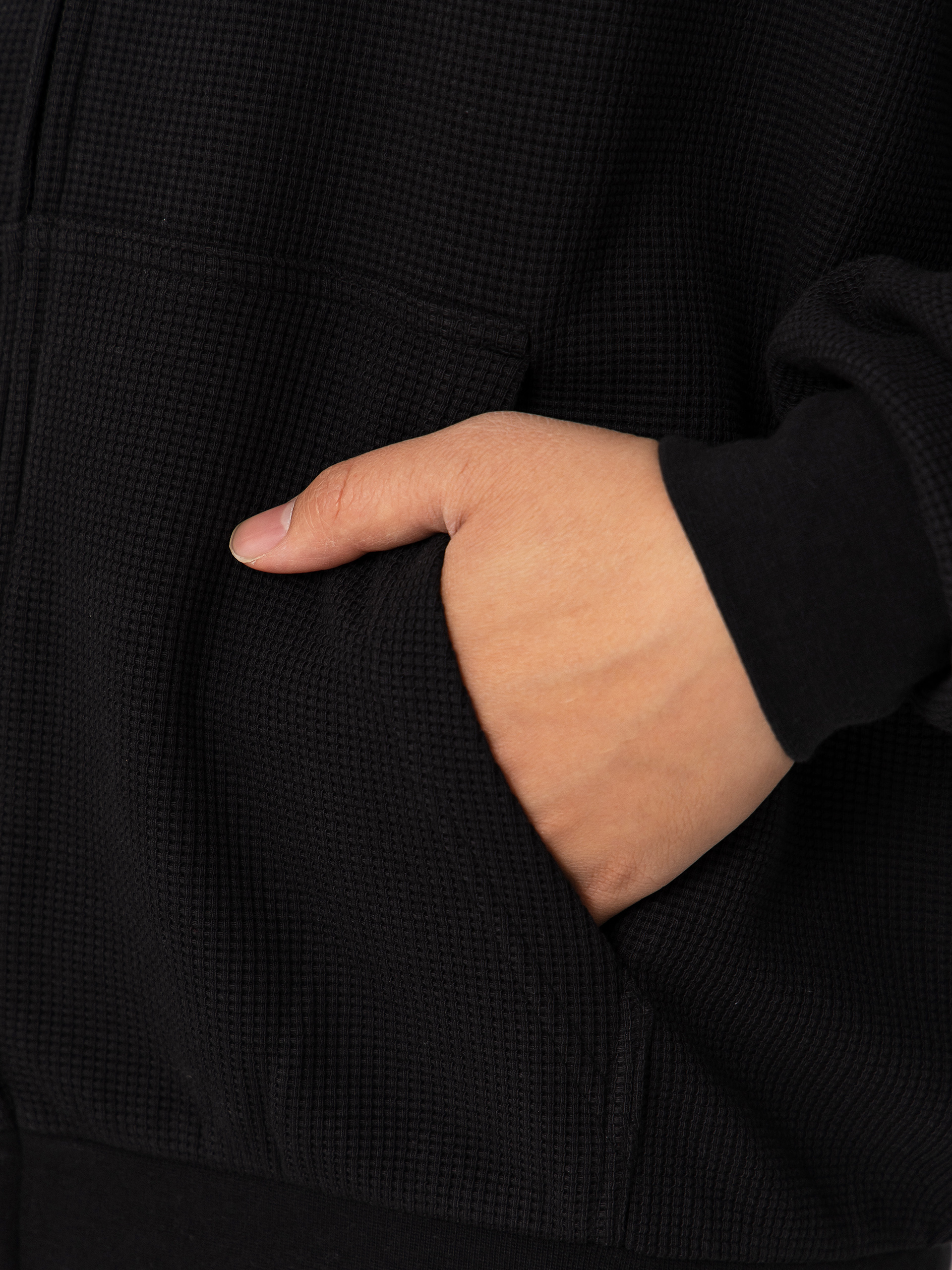 Mikina s kapucí Karl Kani Signature Oversized ZHD (black)