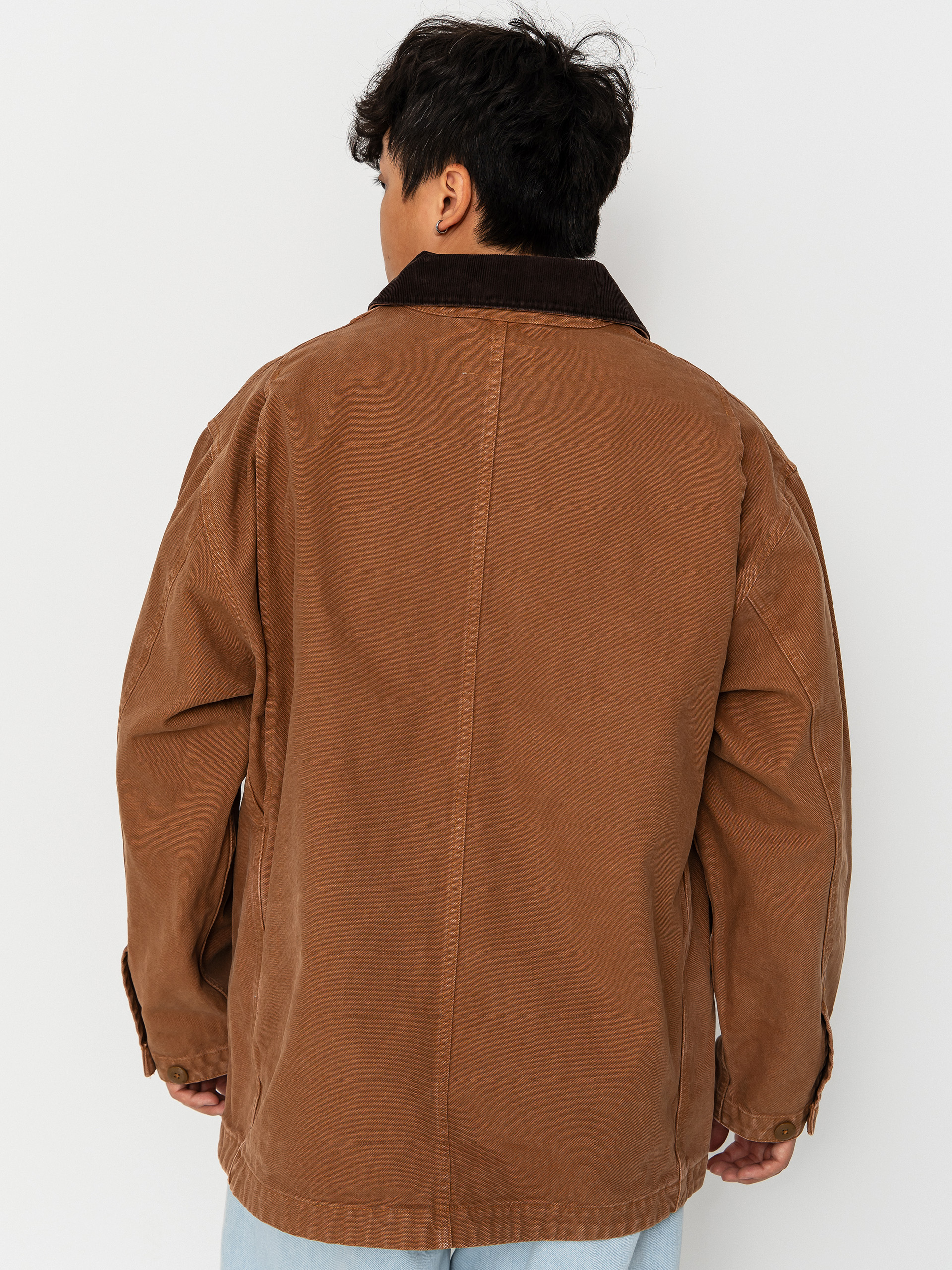 Bunda Carhartt WIP Prescott Coat (hamilton brown/tobacco)